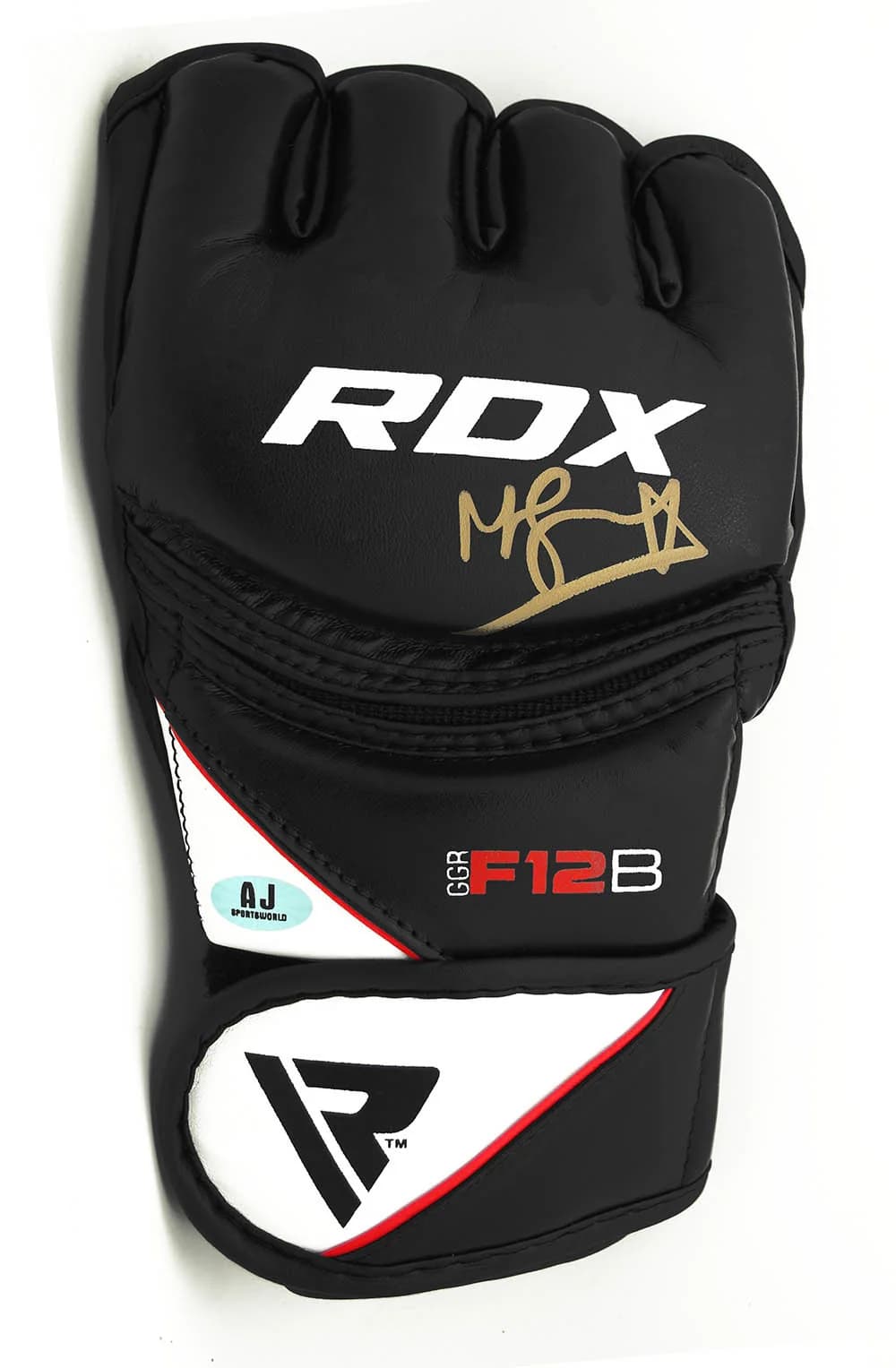 Michael Bisping UFC Autographed RDX Training Model MMA Glove Michael Bisping Glove ufc-rdx-training-model-mma, supplier stock photo