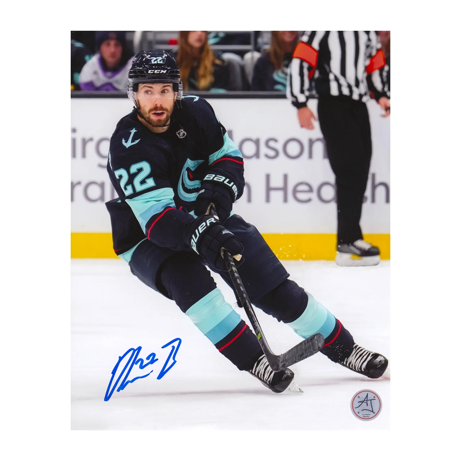 Oliver Bjorkstrand Signed Seattle Kraken Hockey 8x10 Photo Oliver Bjorkstrand Photo 8x10-oliver-bjorkstrand-seattle-kraken-hockey, Seattle Kraken, supplier stock photo