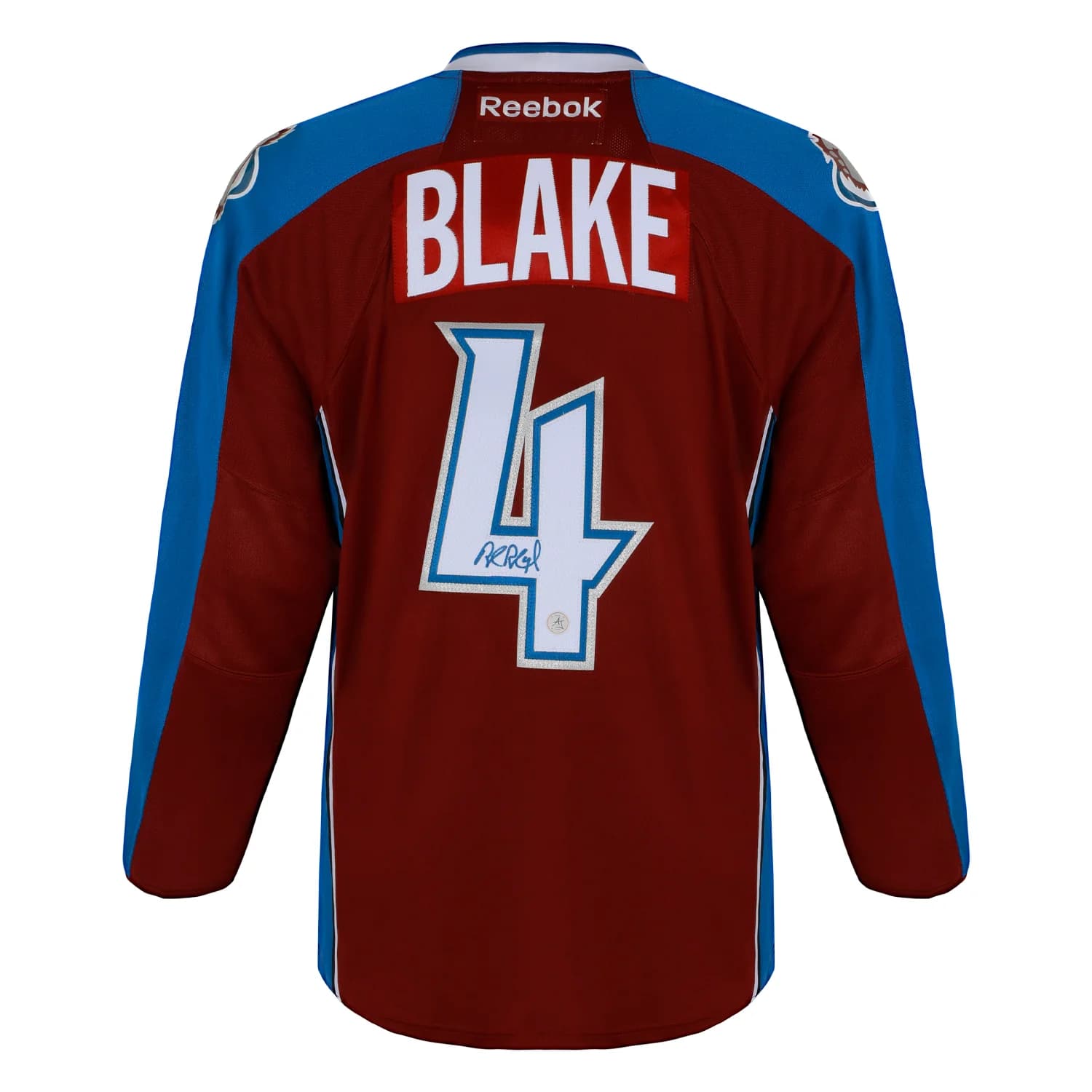 Rob Blake Signed Colorado Avalanche Vintage Reebok Jersey Rob Blake Jersey vintage-reebok, Colorado Avalanche, supplier stock photo