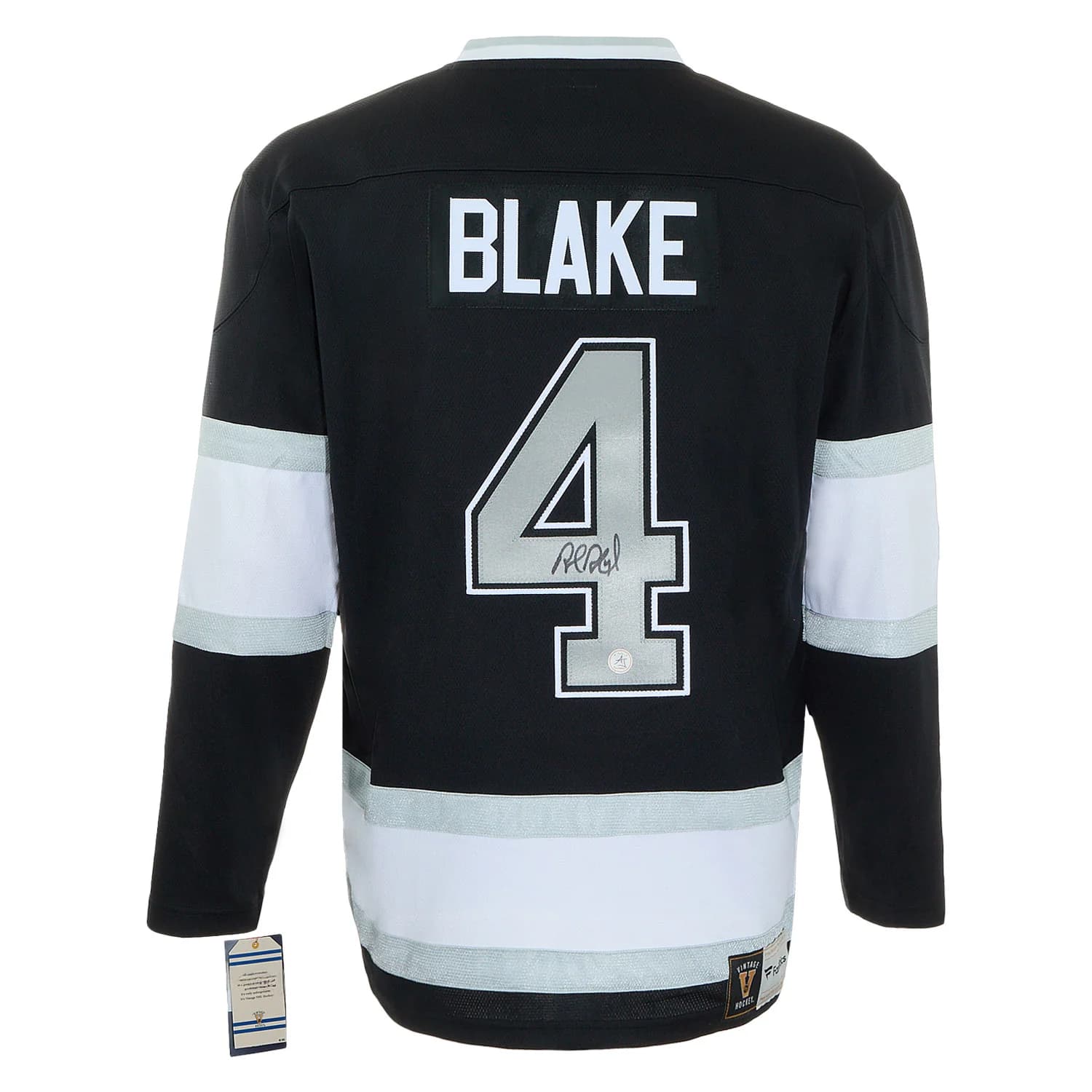 Rob Blake Signed Los Angeles Kings Throwback Breakaway Jersey Rob Blake Jersey throwback-breakaway, Los Angeles Kings, supplier stock photo