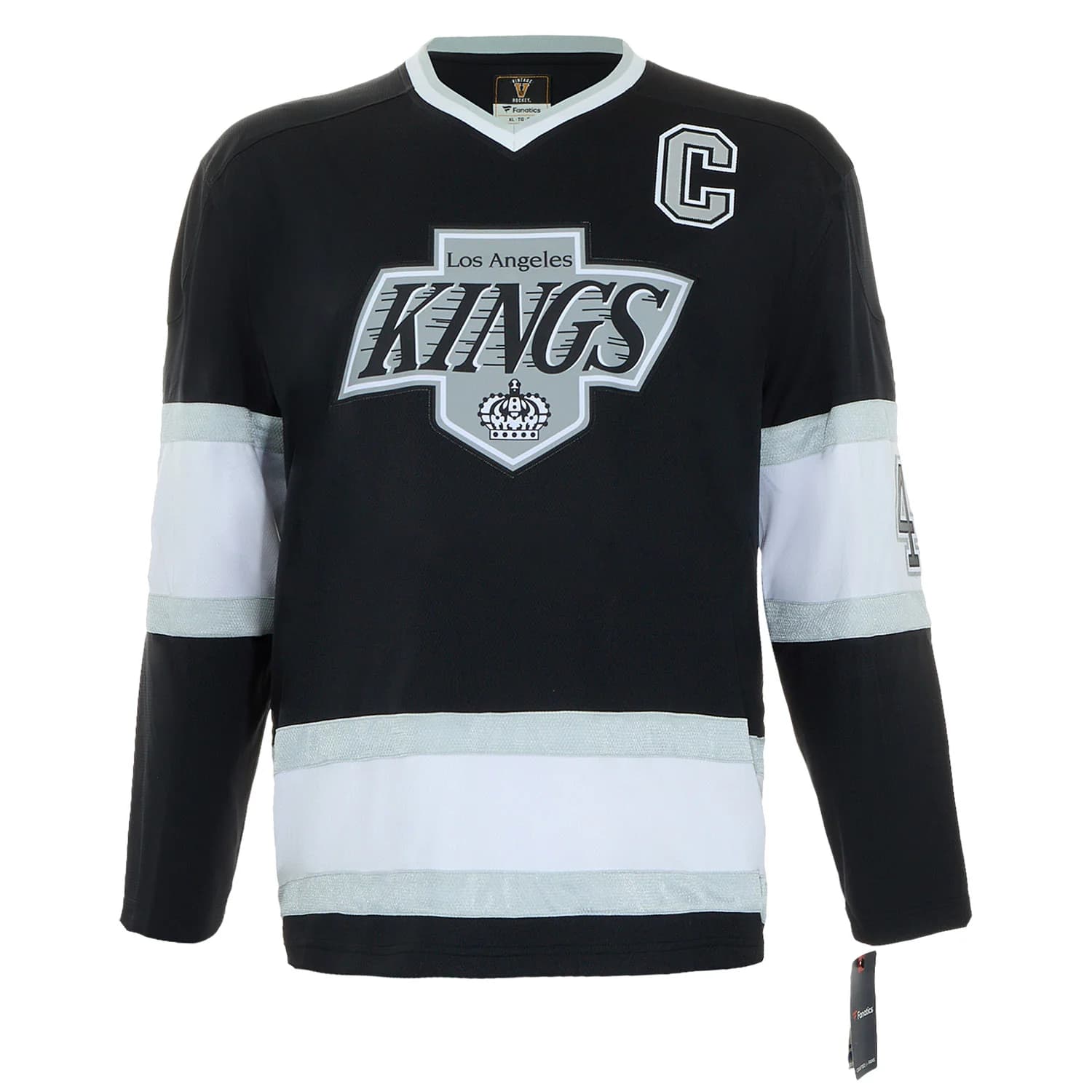 Rob Blake Signed Los Angeles Kings Throwback Breakaway Jersey Rob Blake Jersey throwback-breakaway, Los Angeles Kings, view 2, supplier stock photo