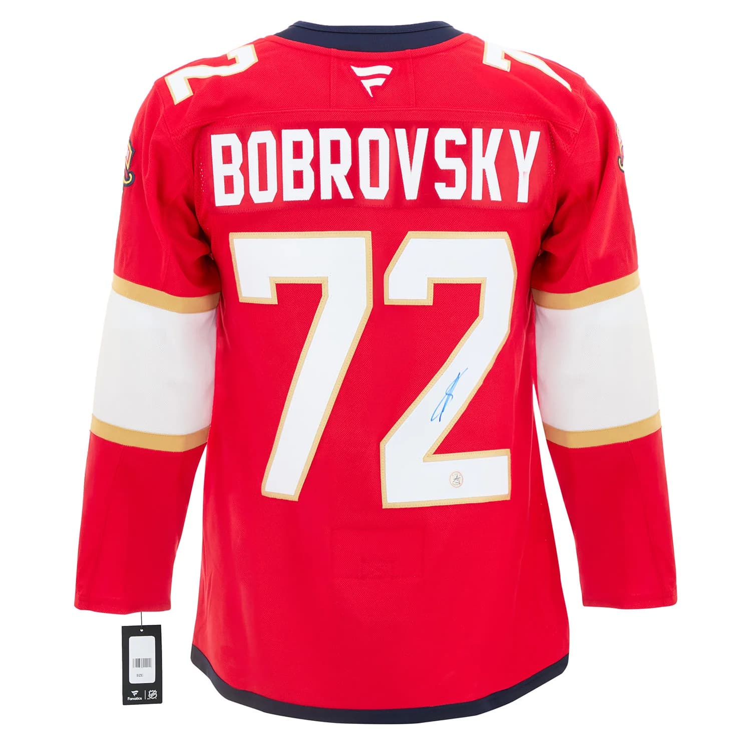 Sergei Bobrovsky Autographed Florida Panthers Fanatics Premium Jersey Sergei Bobrovsky Jersey premium, Florida Panthers, supplier stock photo