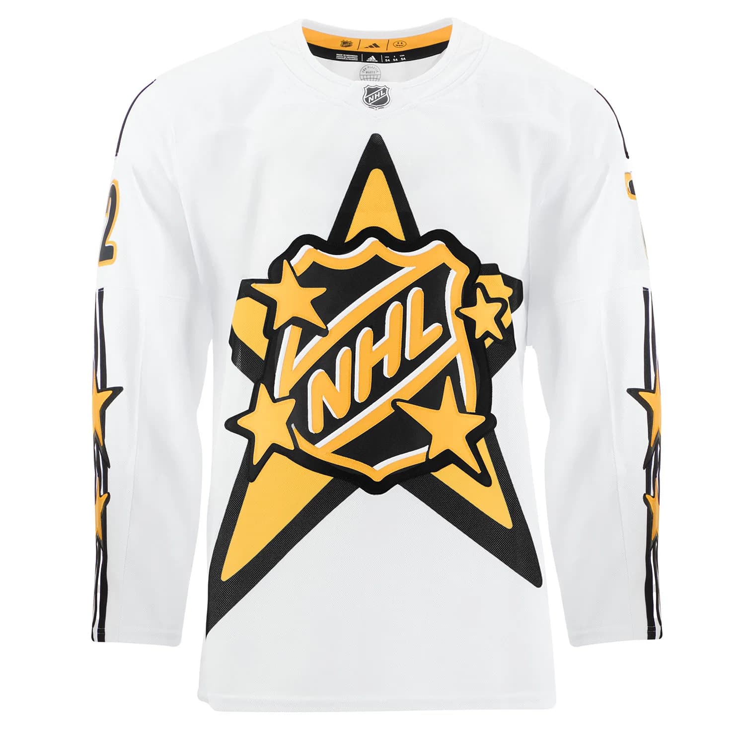 Sergei Bobrovsky Signed 2024 NHL All-Star Game White adidas Jersey Sergei Bobrovsky Jersey 2024-nhl-all-star-game-white, view 2, supplier stock photo