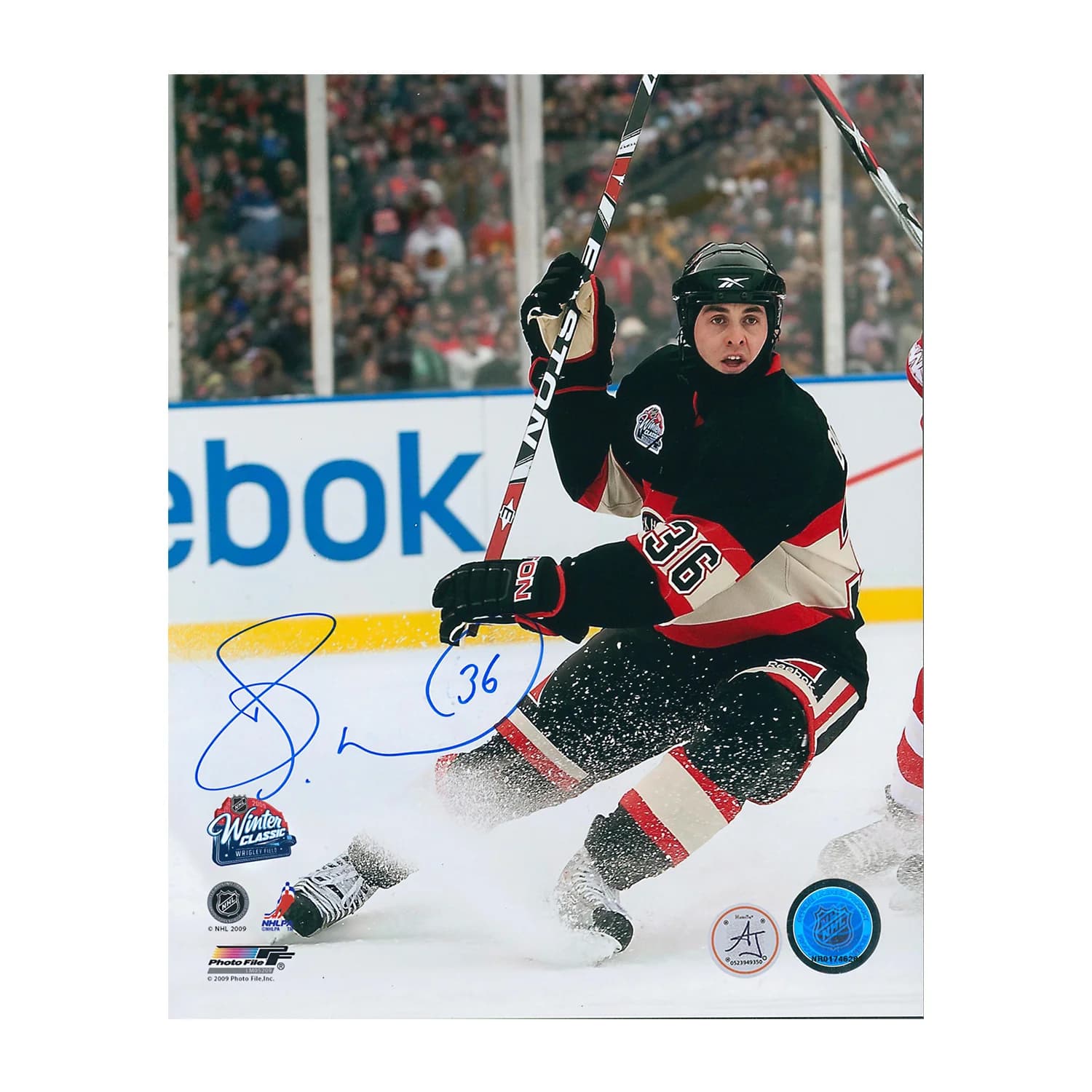 Dave Bolland Signed Chicago Blackhawks 2009 Winter Classic 8x10 Photo Dave Bolland Photo 8x10-2009-winter-classic, Chicago Blackhawks, supplier stock photo