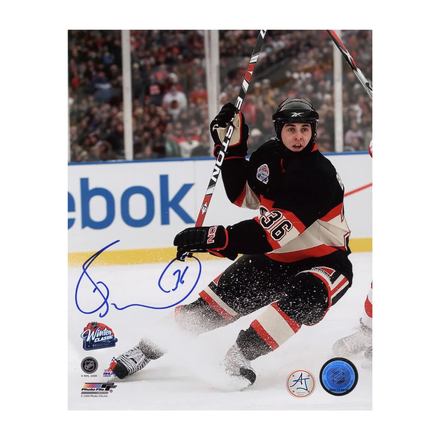 Dave Bolland Signed Chicago Blackhawks Winter Classic 8x10 Photo Dave Bolland Photo 8x10-winter-classic, Chicago Blackhawks, supplier stock photo