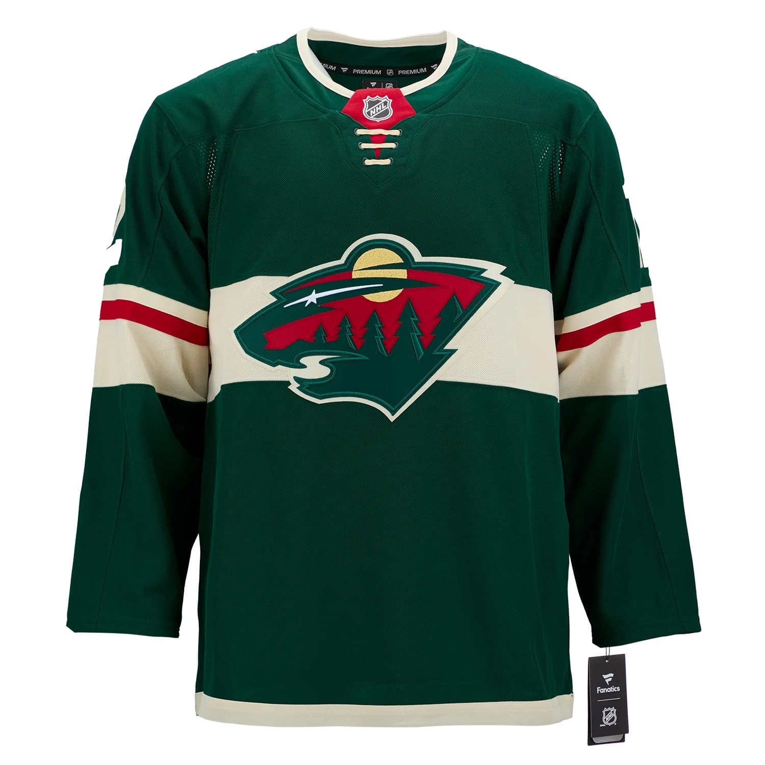 Matt Boldy Autographed Minnesota Wild Fanatics Premium Jersey Matt Boldy Jersey premium, Minnesota Wild, view 2, supplier stock photo
