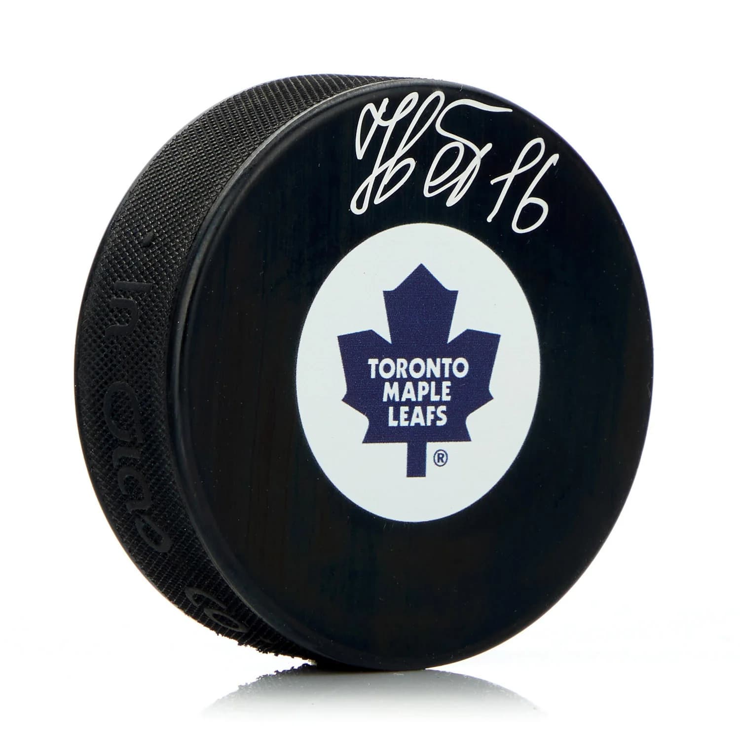 Nikolai Borschevsky Signed Toronto Maple Leafs Hockey Puck Nikolai Borschevsky Puck hockey, Toronto Maple Leafs, supplier stock photo