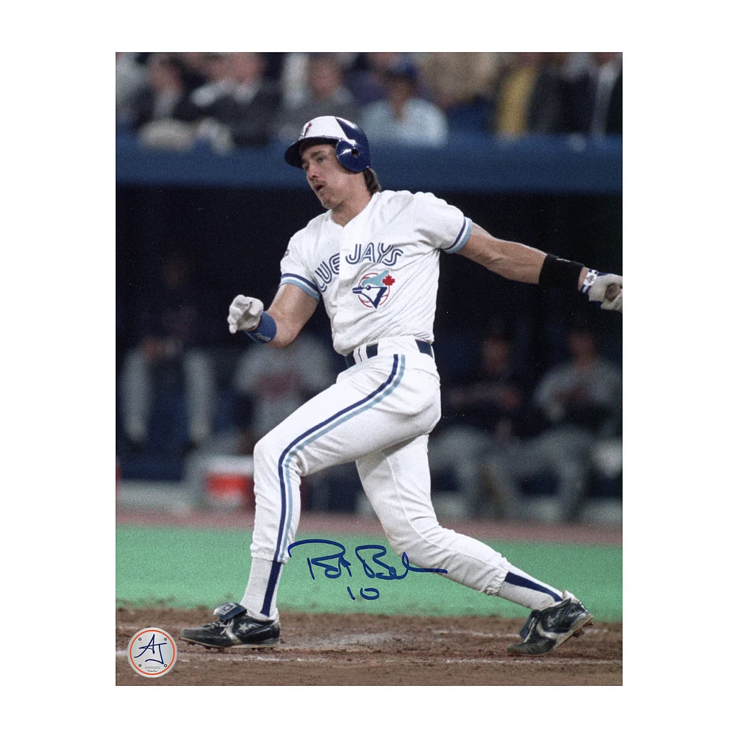 Pat Borders Signed Toronto Blue Jays Batting 8x10 Photo Pat Borders Photo 8x10-toronto-blue-jays-batting, supplier stock photo