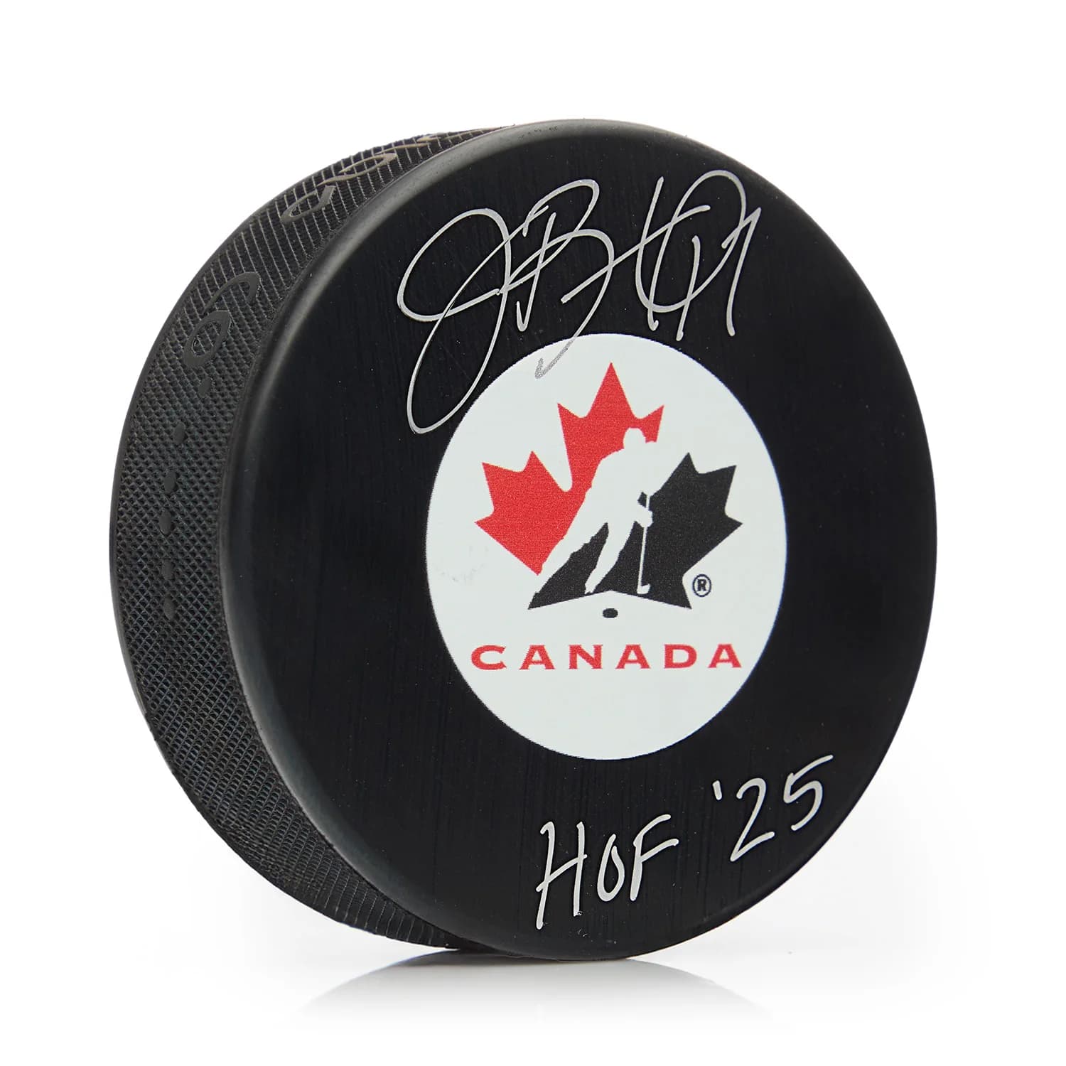 Jennifer Botterill Autographed Team Canada Hockey Puck with HOF Note Jennifer Botterill Puck team-canada-hockey-hof-note, supplier stock photo