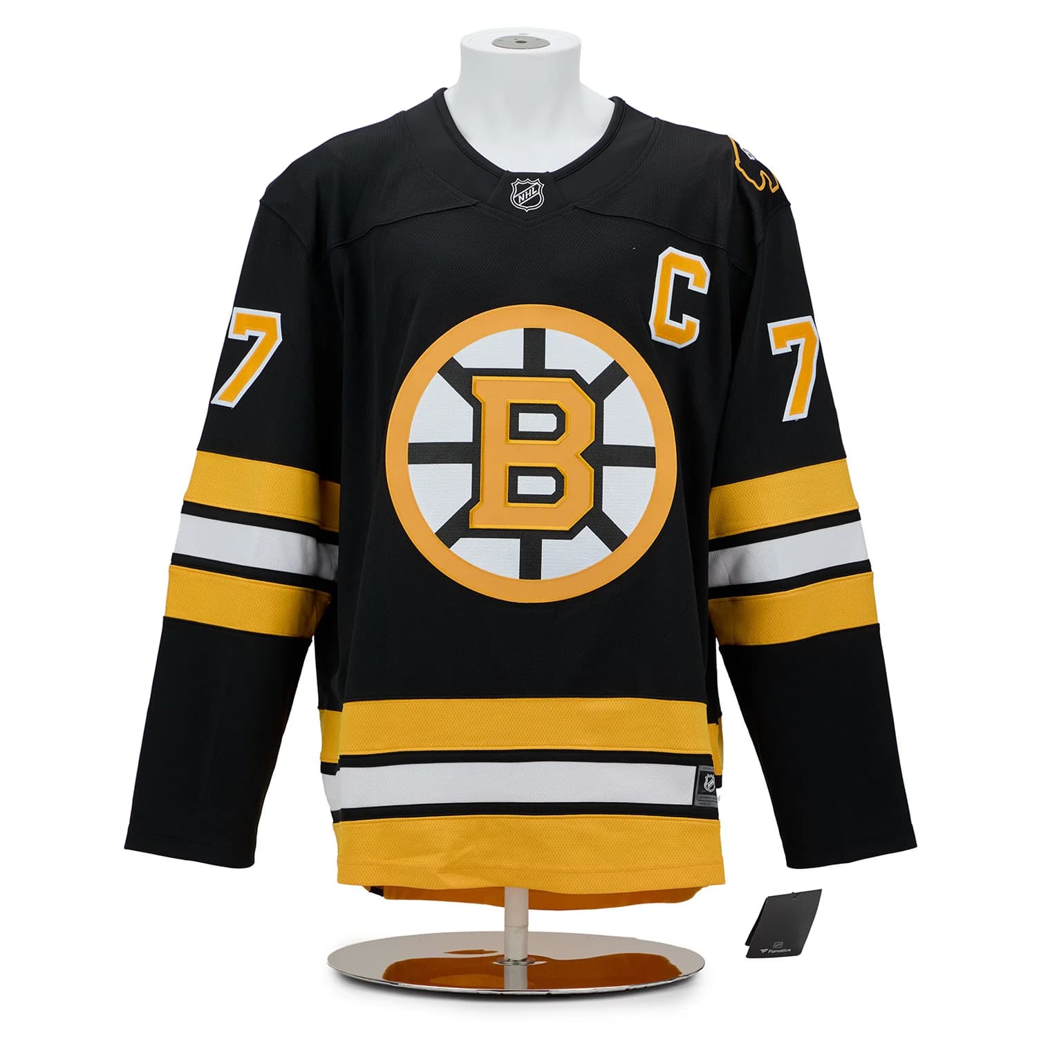 Ray Bourque Autographed Boston Bruins Master Series Art Jersey #1/7 Ray Bourque Jersey ray-bourque-boston-bruins-master-series, Boston Bruins, view 2, supplier stock photo