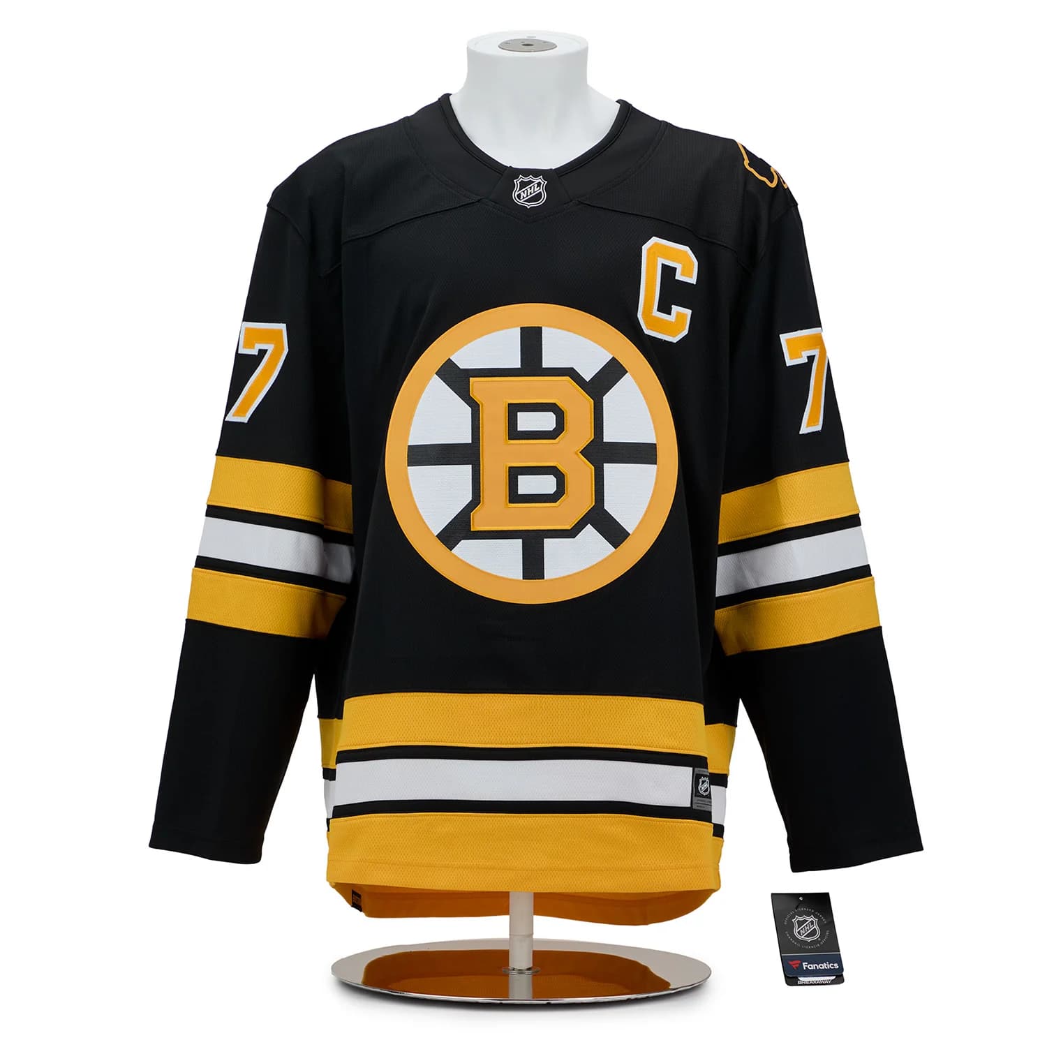 Ray Bourque Autographed Boston Bruins Master Series Art Jersey #7/7 Ray Bourque Jersey ray-bourque-boston-bruins-master-series, Boston Bruins, view 2, supplier stock photo