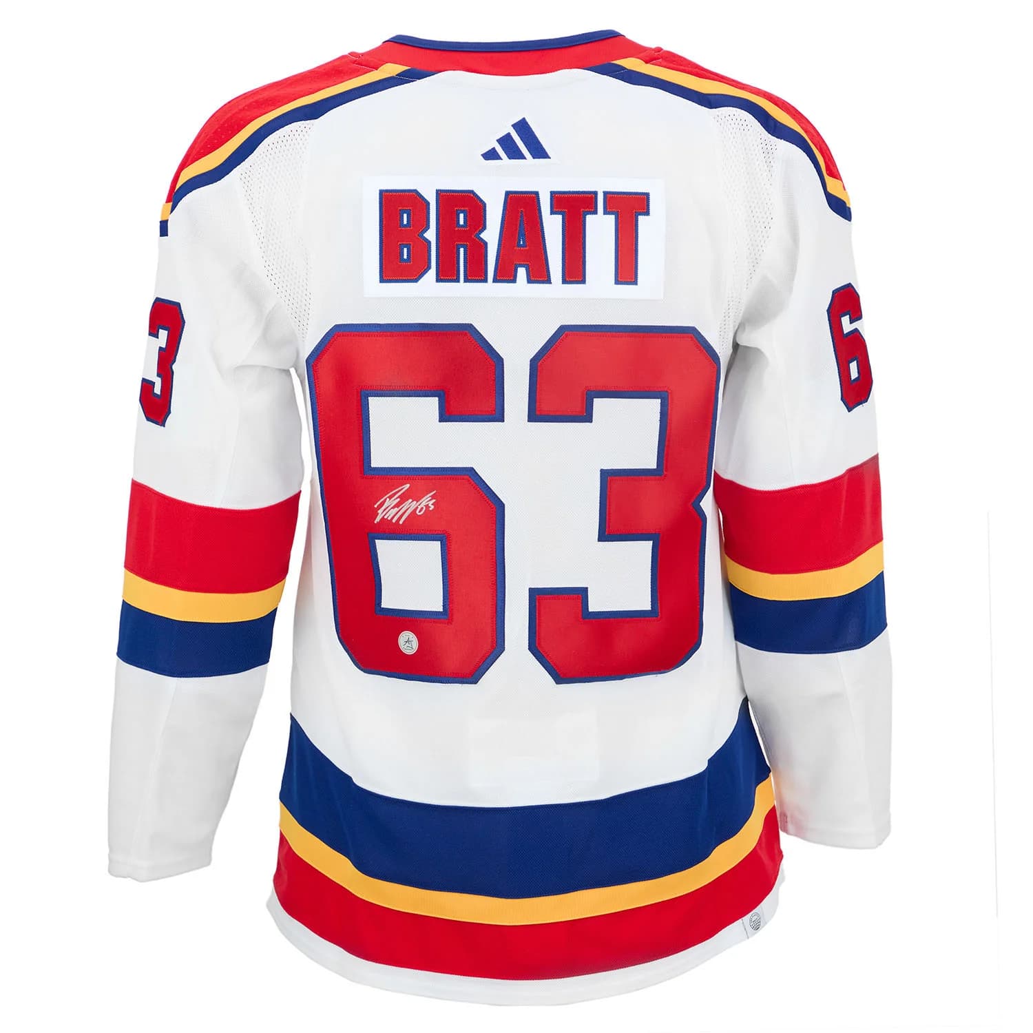 Jesper Bratt Signed New Jersey Devils Reverse Retro 2.0 adidas Jersey Jesper Bratt Jersey reverse-retro-2-0-adidas, New Jersey Devils, supplier stock photo