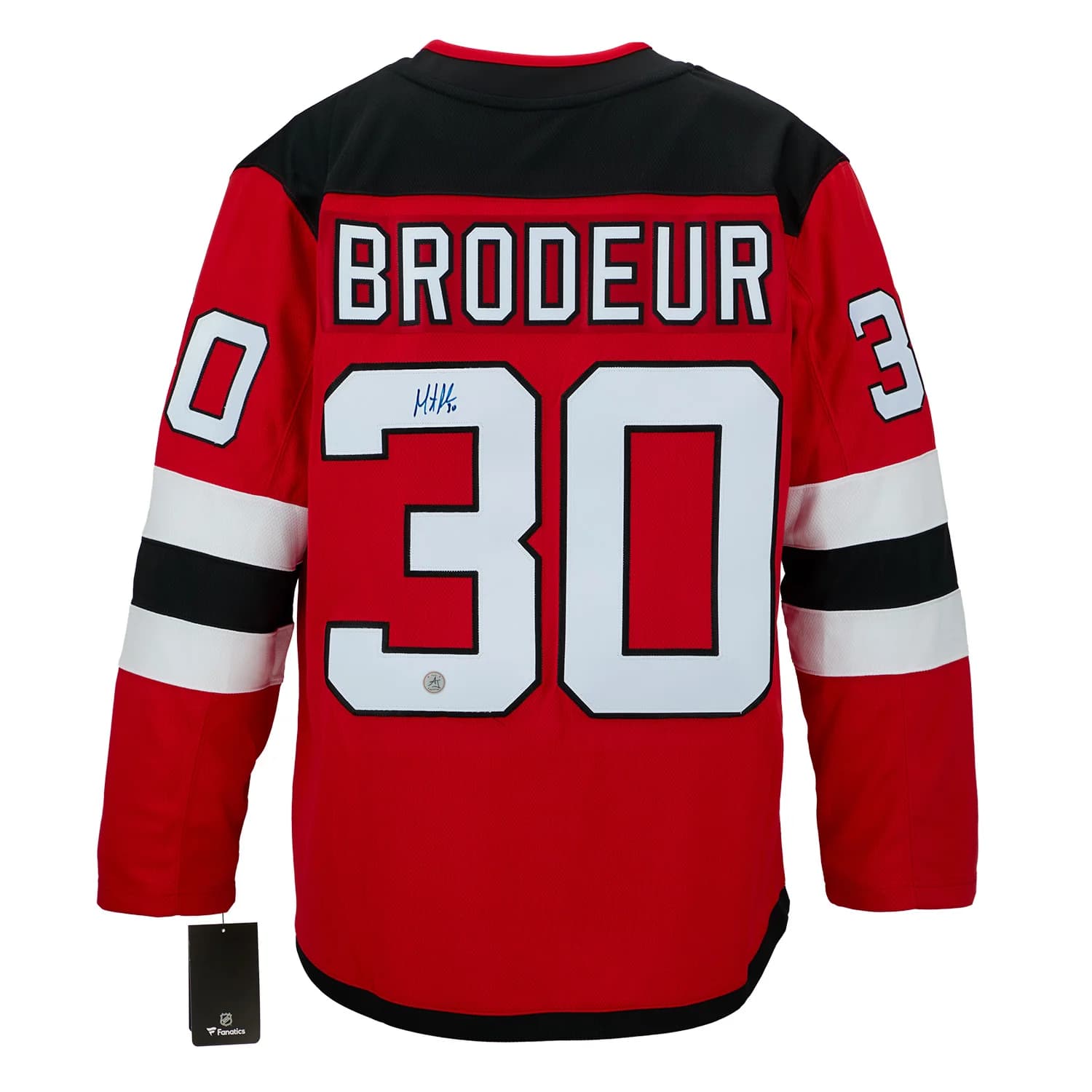 Martin Brodeur Autographed New Jersey Devils Fanatics Breakaway Jersey Martin Brodeur Jersey breakaway, New Jersey Devils, supplier stock photo