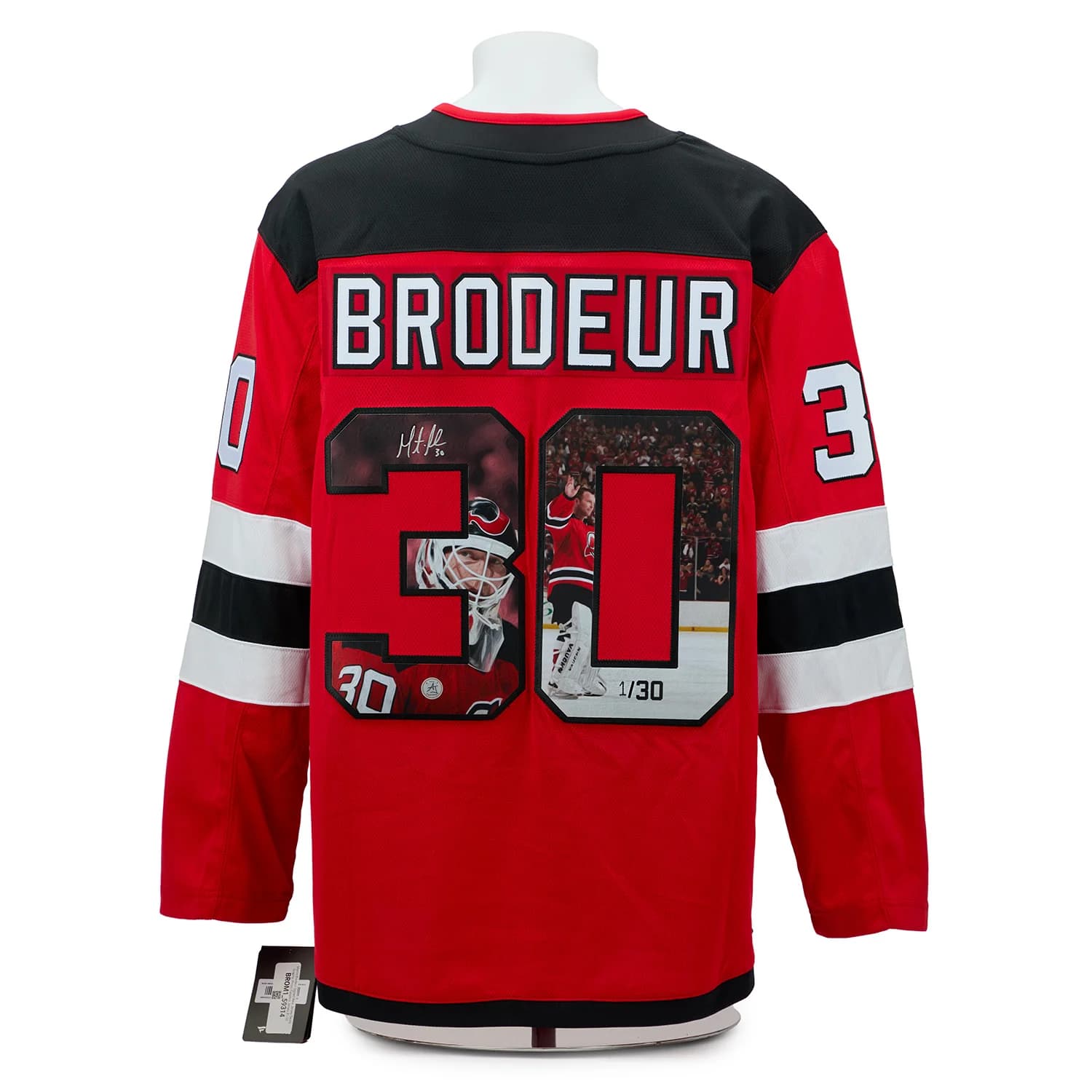 Martin Brodeur Signed New Jersey Devils Classical Art Jersey #1/30 Martin Brodeur Jersey martin-brodeur-devils-classical-art-1, New Jersey Devils, supplier stock photo