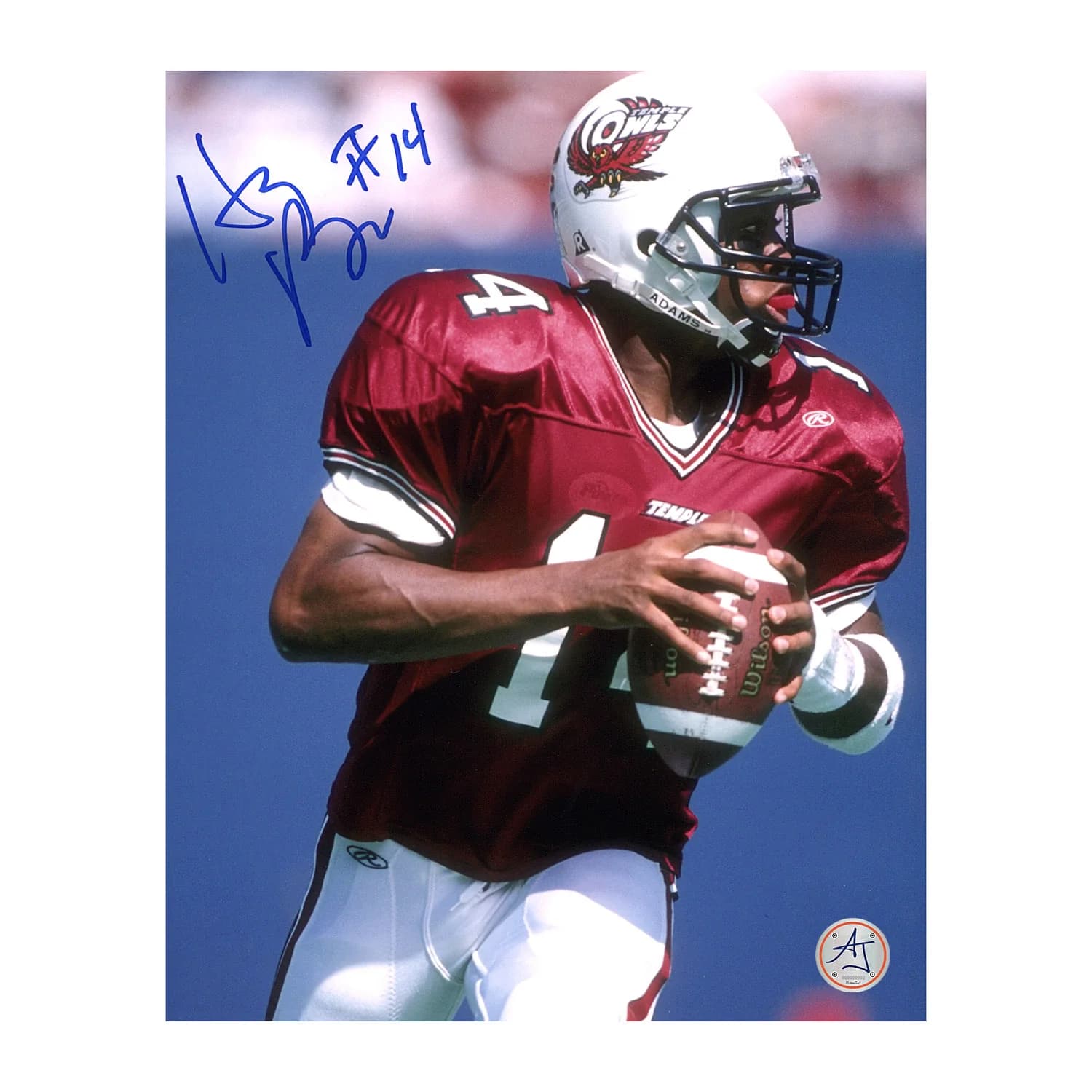 Henry Burris Autographed Temple Owls Quarterback 8x10 Photo Henry Burris Photo 8x10-temple-owls-quarterback, supplier stock photo
