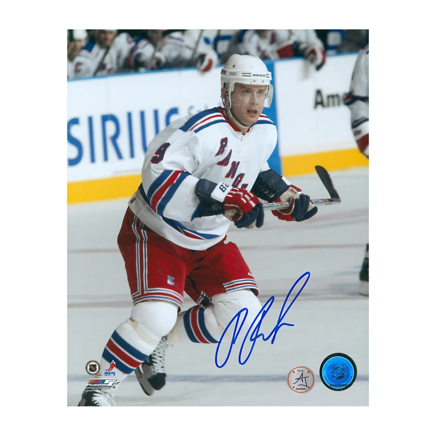 Pavel Bure Autographed New York Rangers Hockey 8x10 Photo Pavel Bure Photo 8x10-hockey, New York Rangers, supplier stock photo