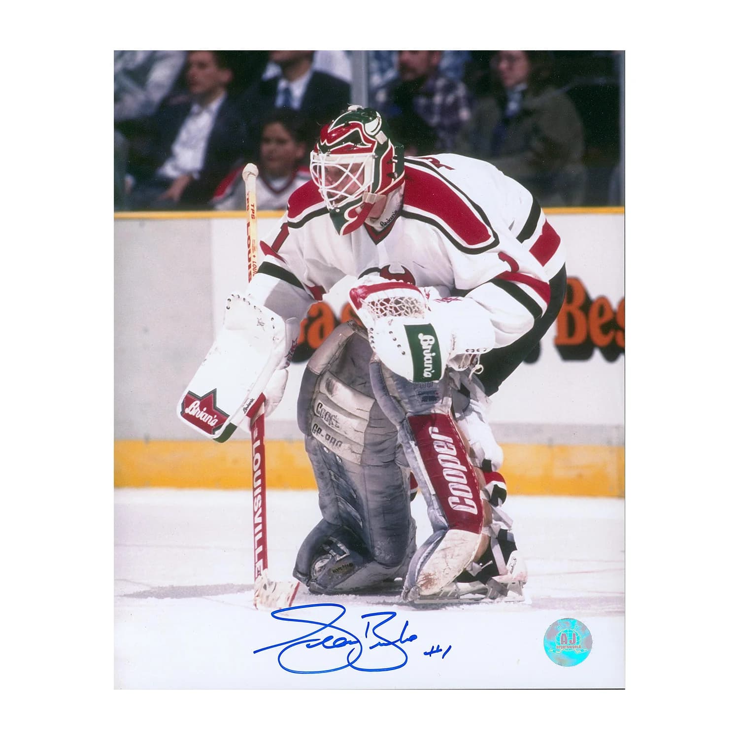 Sean Burke New Jersey Devils Autographed Goalie 8x10 Photo Sean Burke Jersey 8x10-goalie, New Jersey Devils, supplier stock photo