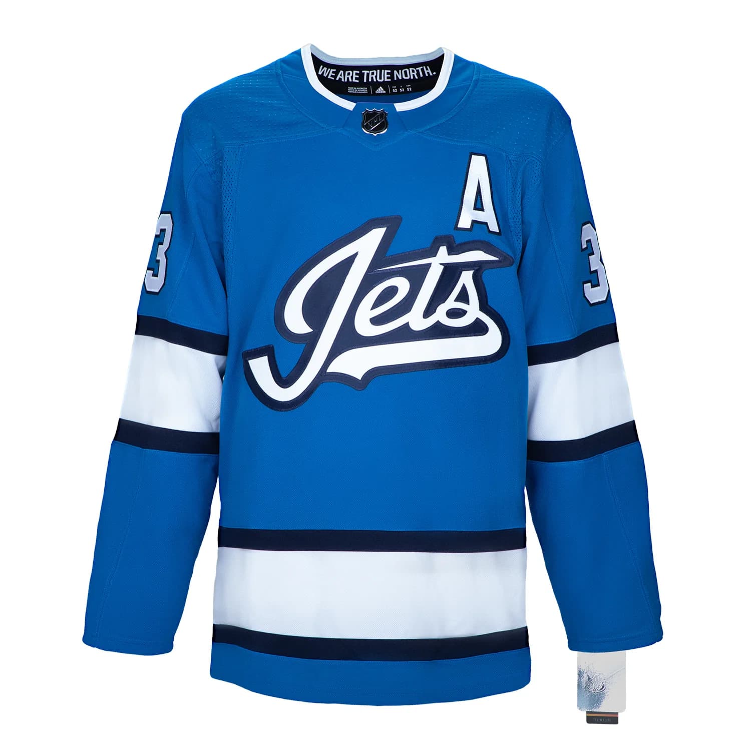 Dustin Byfuglien Signed Winnipeg Jets Aviator Alternate adidas Jersey Dustin Byfuglien Jersey aviator-alternate-adidas, Winnipeg Jets, view 2, supplier stock photo