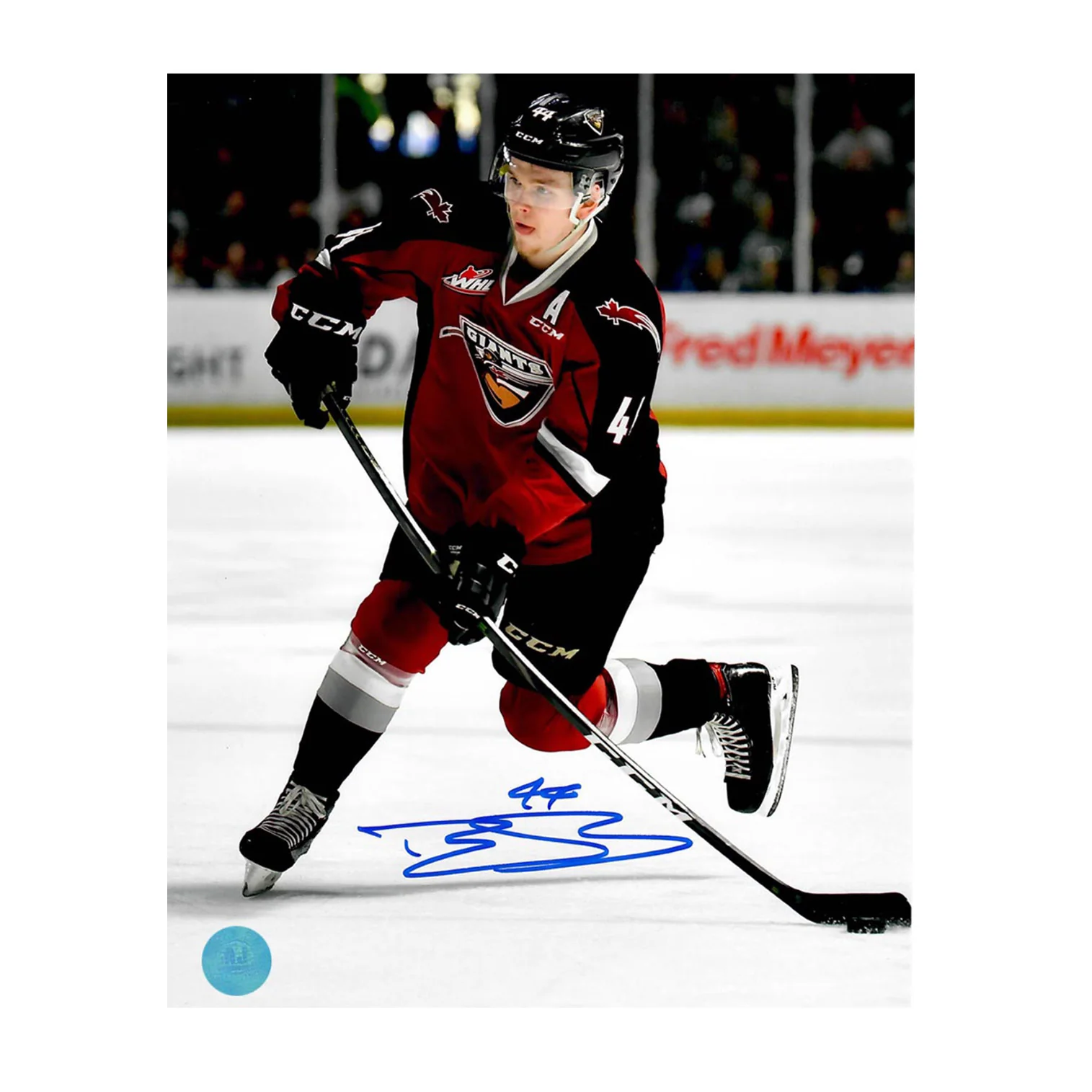 Bowen Byram Autographed Vancouver Giants CHL Hockey 8x10 Photo Bowen Byram Photo 8x10-vancouver-giants-chl-hockey, supplier stock photo
