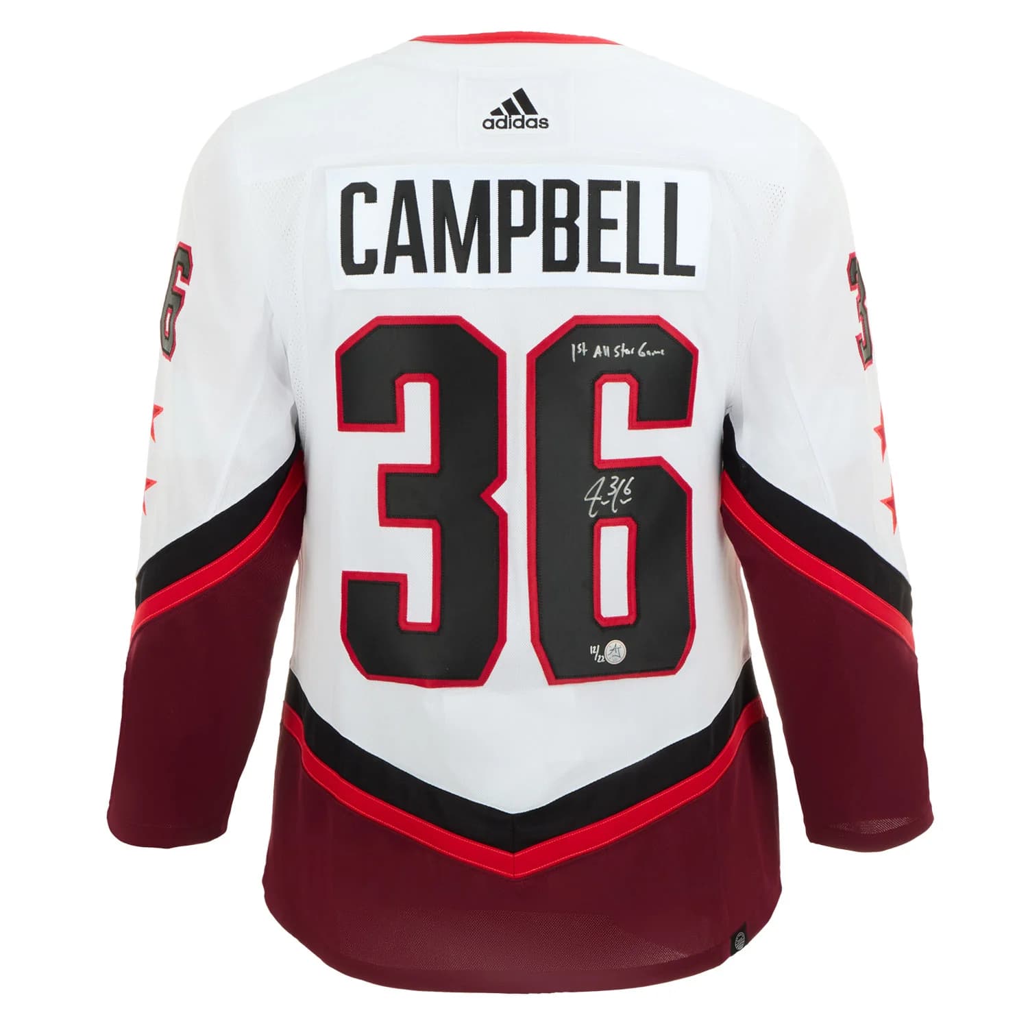 Jack Campbell Signed 2022 NHL All-Star 1st ASG Game adidas Jersey /#22 Jack Campbell Jersey 2022-nhl-all-star-1st-asg, supplier stock photo