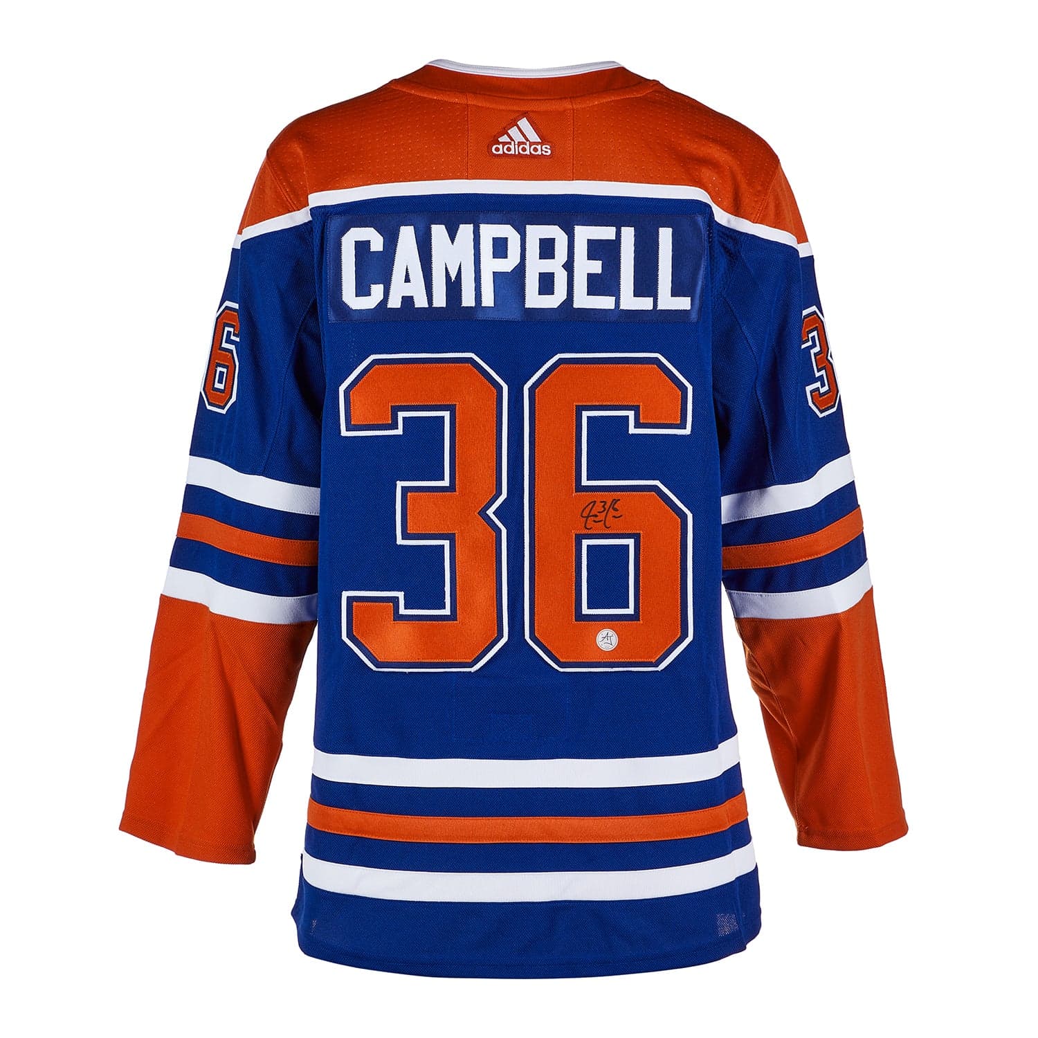 Jack Campbell Autographed Edmonton Oilers adidas Jersey Jack Campbell Jersey jack-campbell-adidas, Edmonton Oilers, supplier stock photo