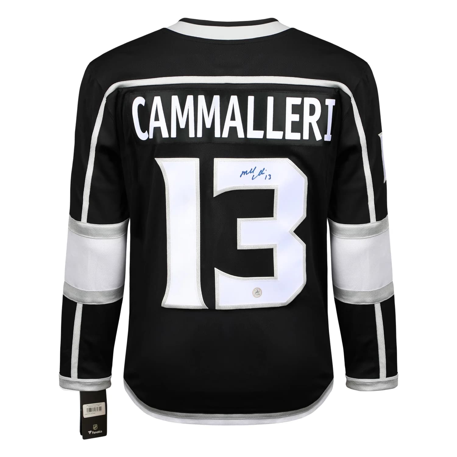 Mike Cammalleri Autographed Los Angeles Kings Black Fanatics Breakaway Jersey Mike Cammalleri Jersey black-breakaway, Los Angeles Kings, supplier stock photo