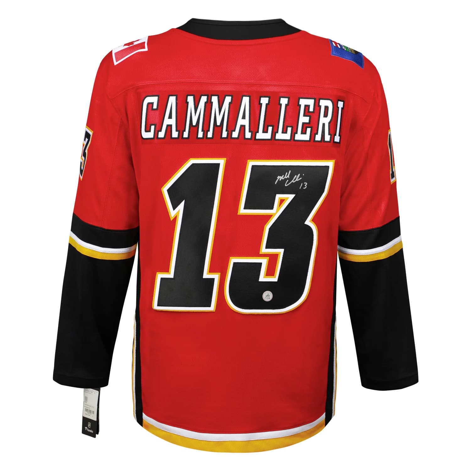 Mike Cammalleri Autographed Calgary Flames Red Fanatics Breakaway Jersey Mike Cammalleri Jersey red-breakaway, Calgary Flames, supplier stock photo