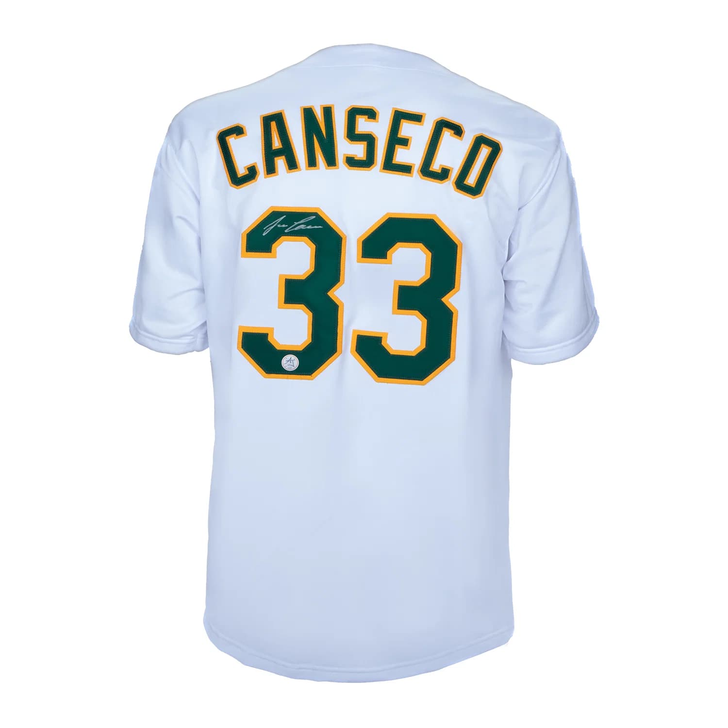 Jose Canseco Autographed Oakland City Design Baseball Jersey Jose Canseco Jersey oakland-city-design-baseball, supplier stock photo
