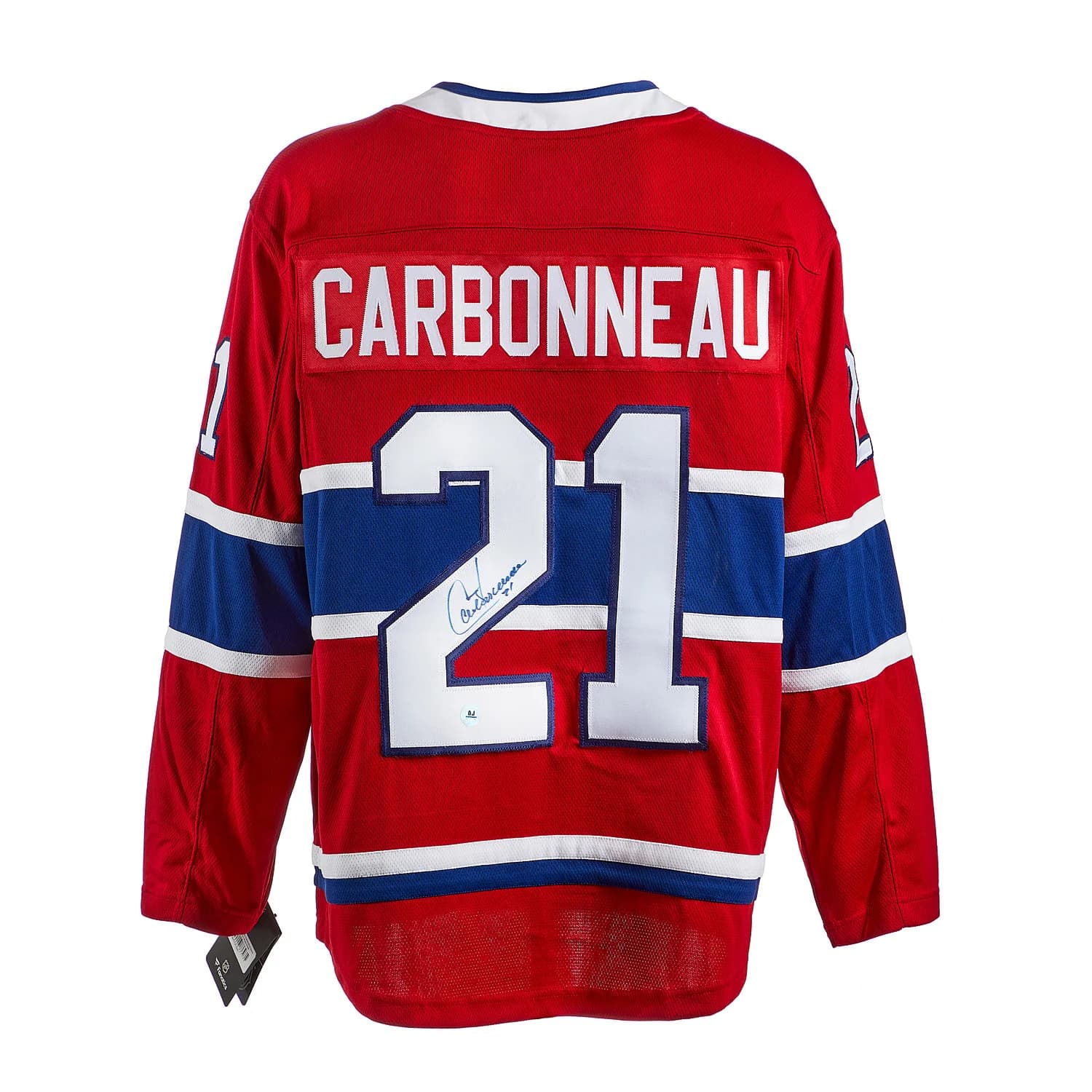 Guy Carbonneau Autographed Montreal Canadiens Fanatics Breakaway Jersey Guy Carbonneau Jersey guy-carbonneau-breakaway, Montreal Canadiens, supplier stock photo