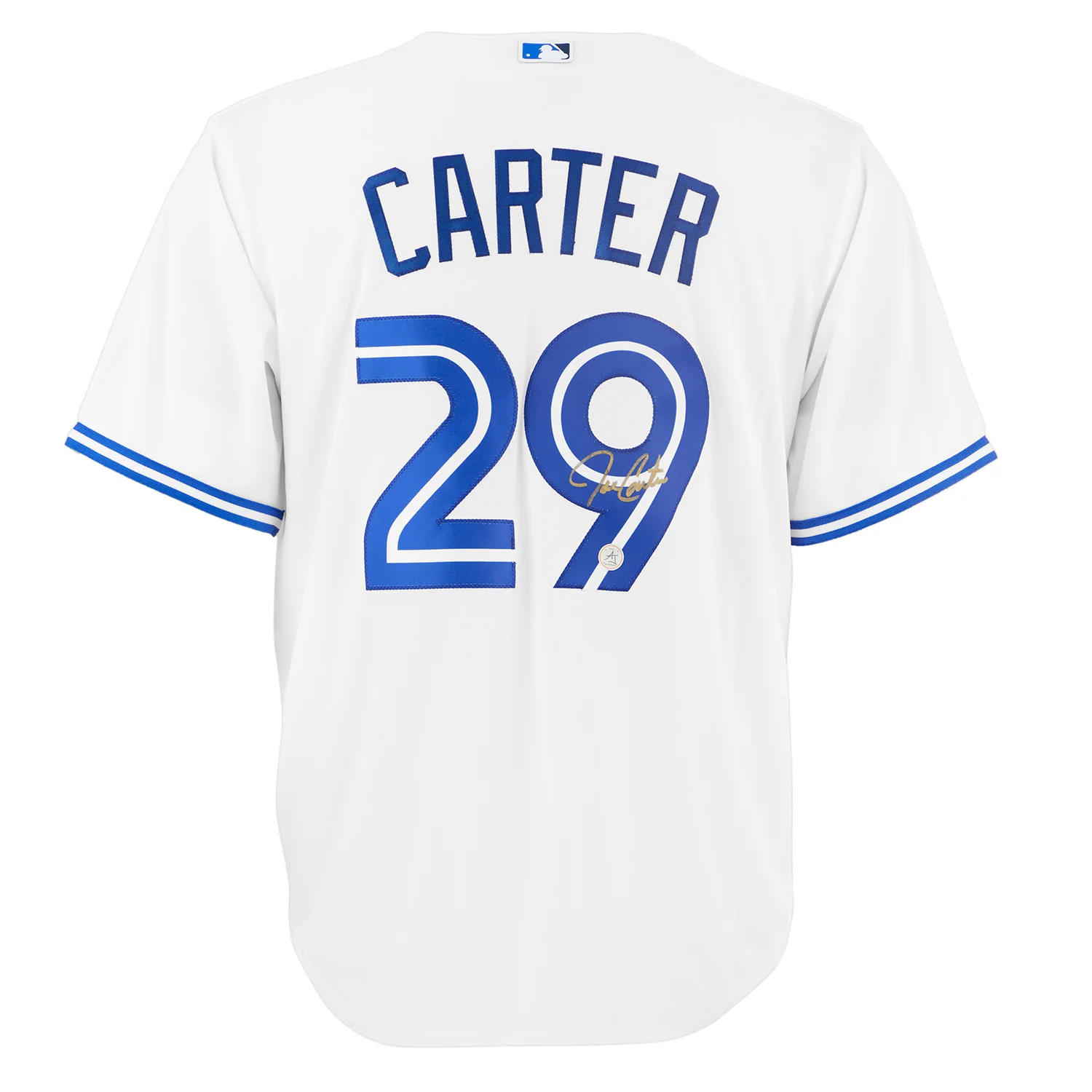 Joe Carter Autographed Toronto Blue Jays White Nike Baseball Jersey Joe Carter Jersey toronto-blue-jays-white-nike-baseball, supplier stock photo
