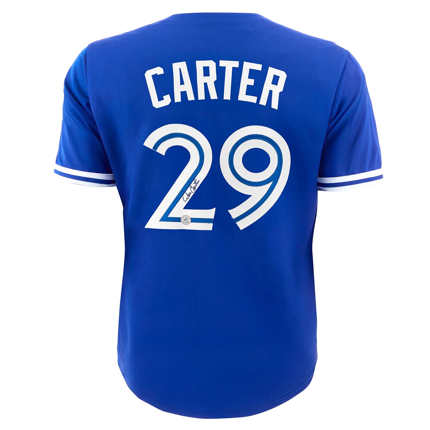 Joe Carter Autographed Toronto City Design Blue Baseball Jersey Joe Carter Jersey toronto-city-design-blue-baseball, supplier stock photo
