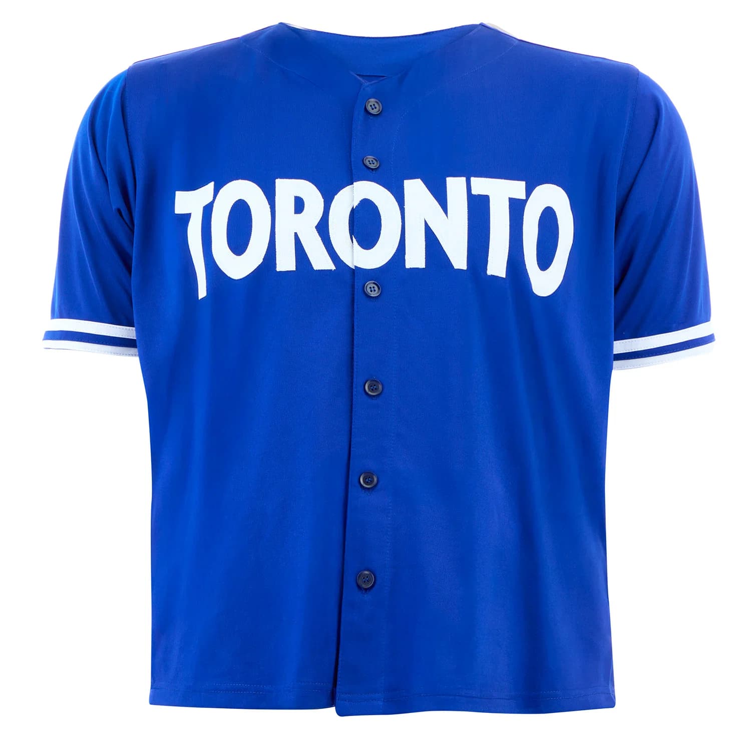 Joe Carter Autographed Toronto City Design Blue Baseball Jersey Joe Carter Jersey toronto-city-design-blue-baseball, view 2, supplier stock photo