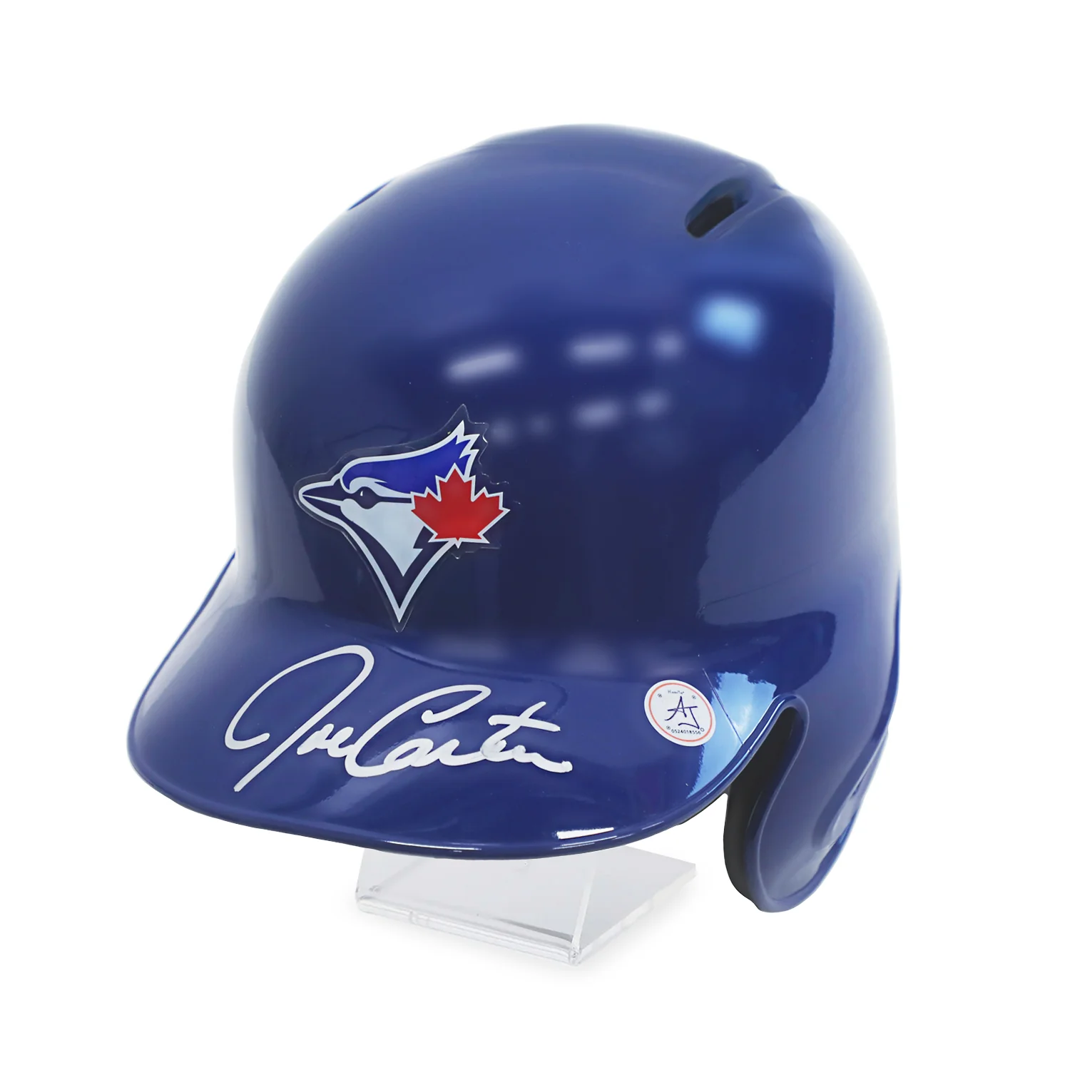 Joe Carter Autographed Toronto Blue Jays Rawlings Batting Helmet Joe Carter Helmet joe-carter-toronto-blue-jays-rawlings, supplier stock photo