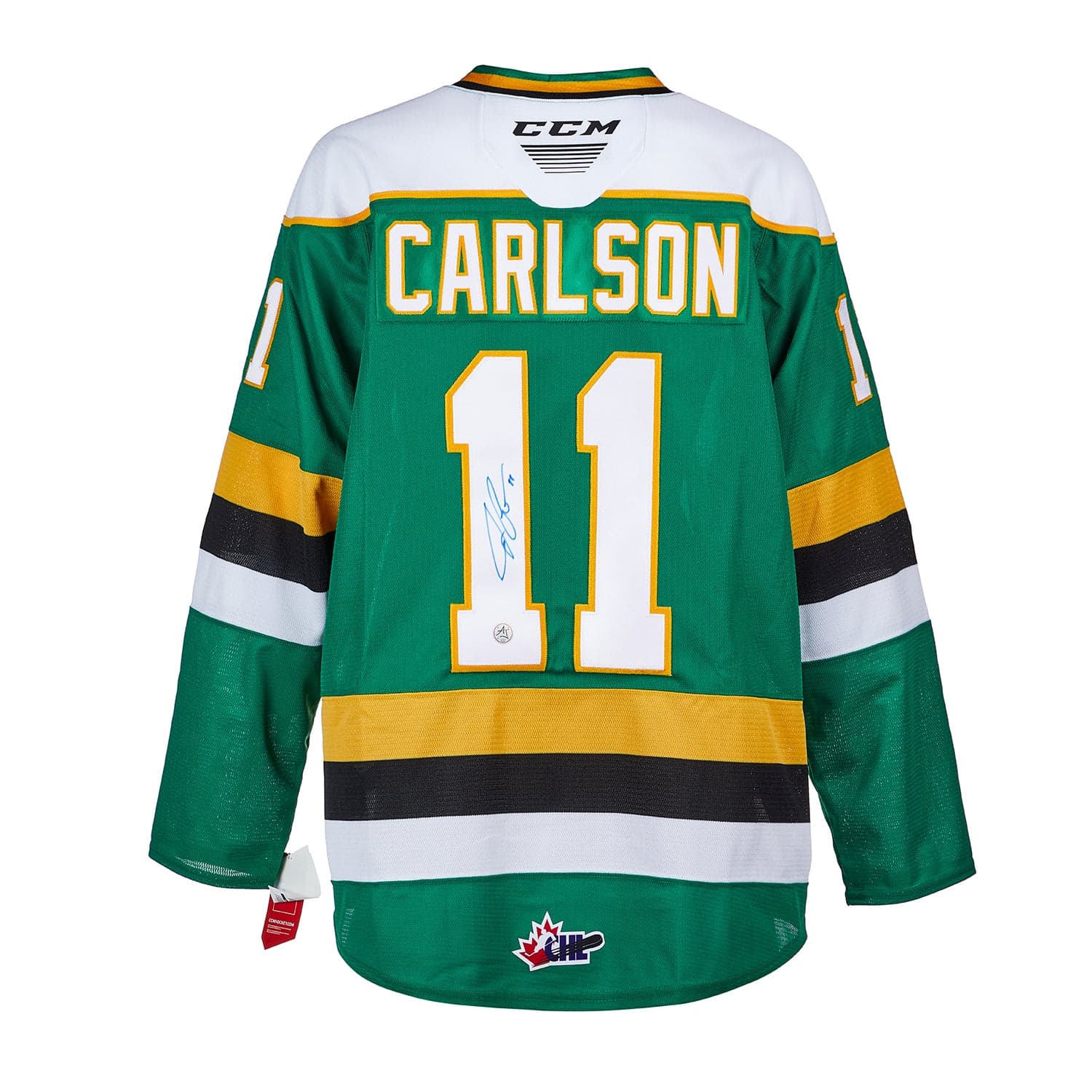 John Carlson London Knights Autographed CHL CCM Jersey John Carlson Jersey london-knights-chl-ccm, supplier stock photo