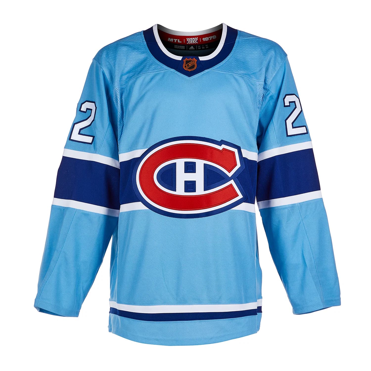 Cole Caufield Signed Montreal Canadiens Reverse Retro 2.0 adidas Jersey Cole Caufield Jersey cole-caufield-reverse-retro-2-0, Montreal Canadiens, view 2, supplier stock photo