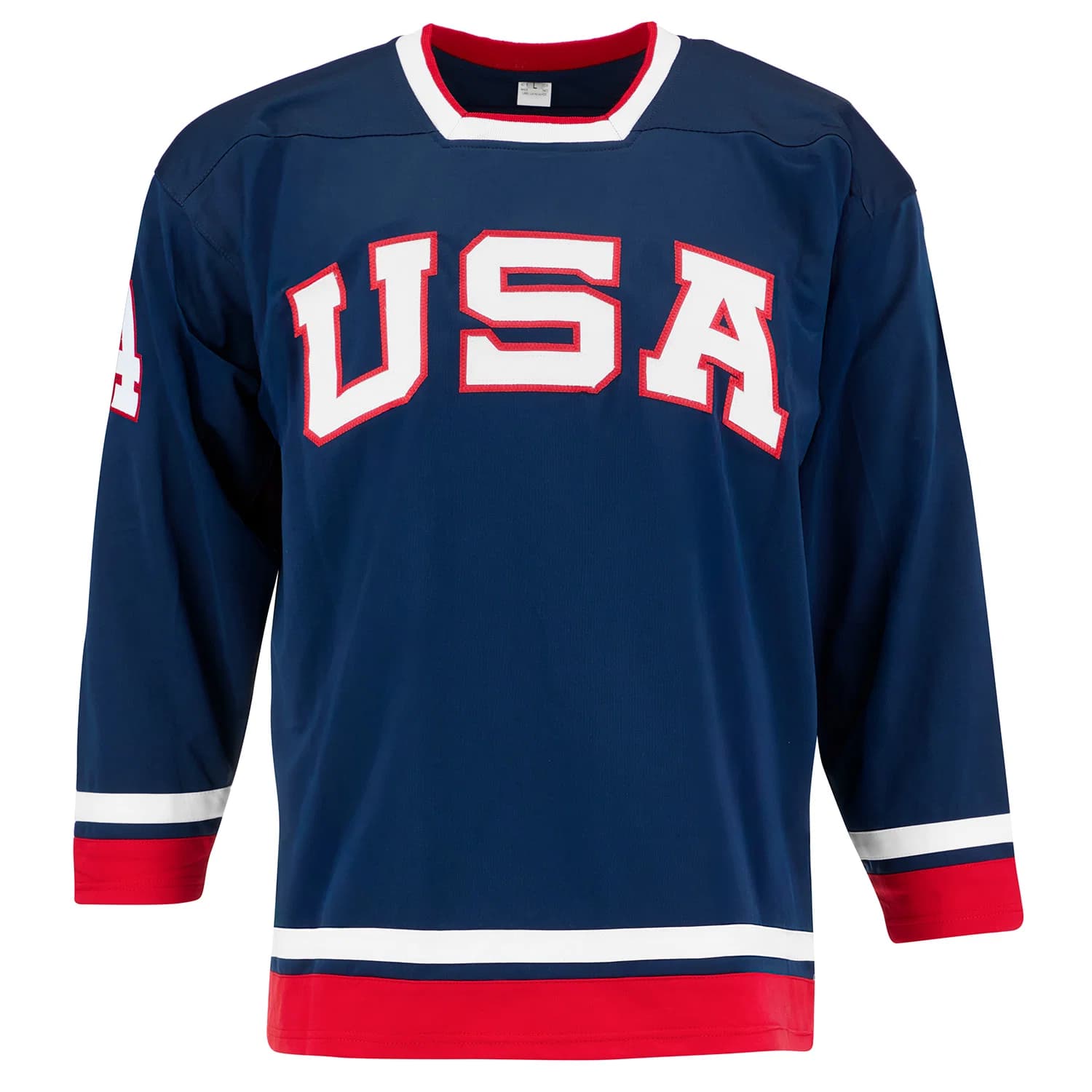 Chris Chelios Autographed Team USA Custom Hockey Nation Jersey Chris Chelios Jersey team-usa-hockey-nation, view 2, supplier stock photo