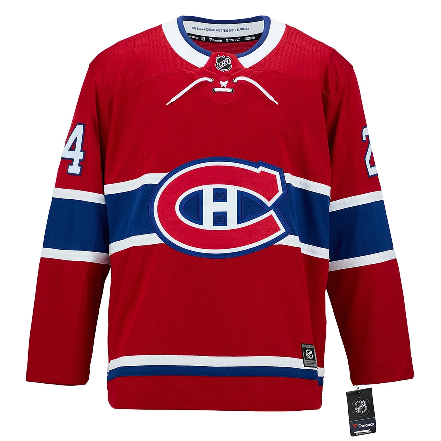 Chris Chelios Signed Montreal Canadiens Fanatics Breakaway Jersey Chris Chelios Jersey breakaway, Montreal Canadiens, view 2, supplier stock photo