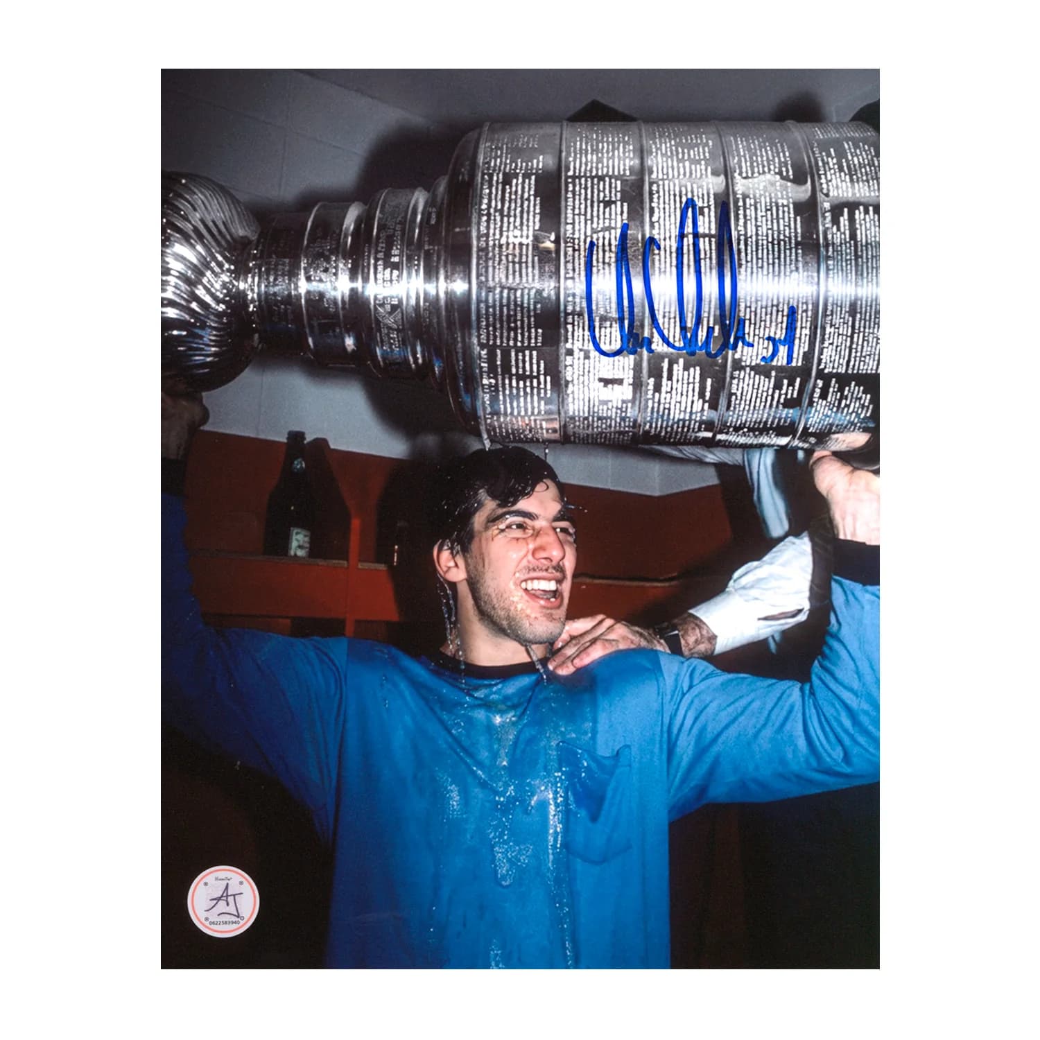 Chris Chelios Autographed Montreal Canadiens 1986 Stanley Cup 8x10 Photo Chris Chelios Photo 8x10-1986-stanley-cup, Montreal Canadiens, supplier stock photo