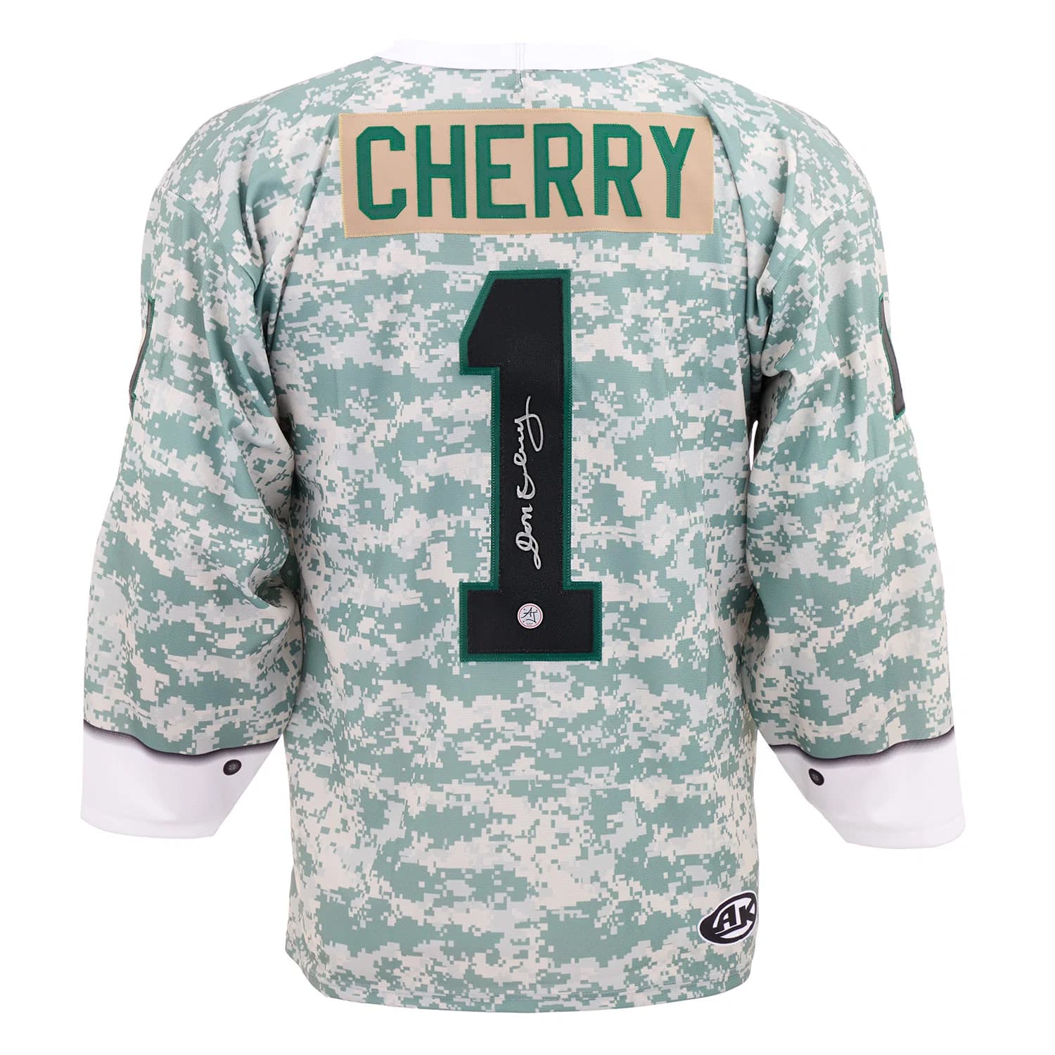 Don Cherry Signed Canadian Military Camouflage Poppy Suit Jacket Jersey Don Cherry Jersey canadian-military-camouflage-poppy-suit-jacket, supplier stock photo