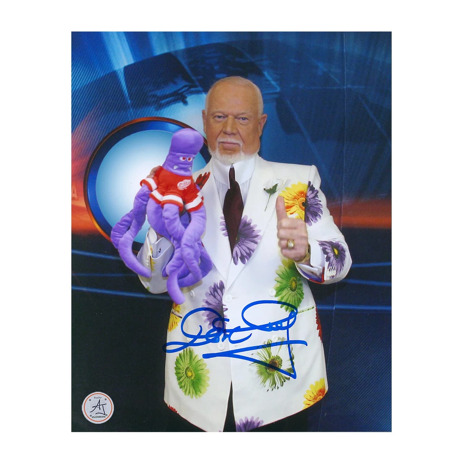 Don Cherry Coach's Corner Autographed Detroit Octopus 8x10 Photo Don Cherry Photo 8x10-coachs-corner-detroit-octopus, supplier stock photo