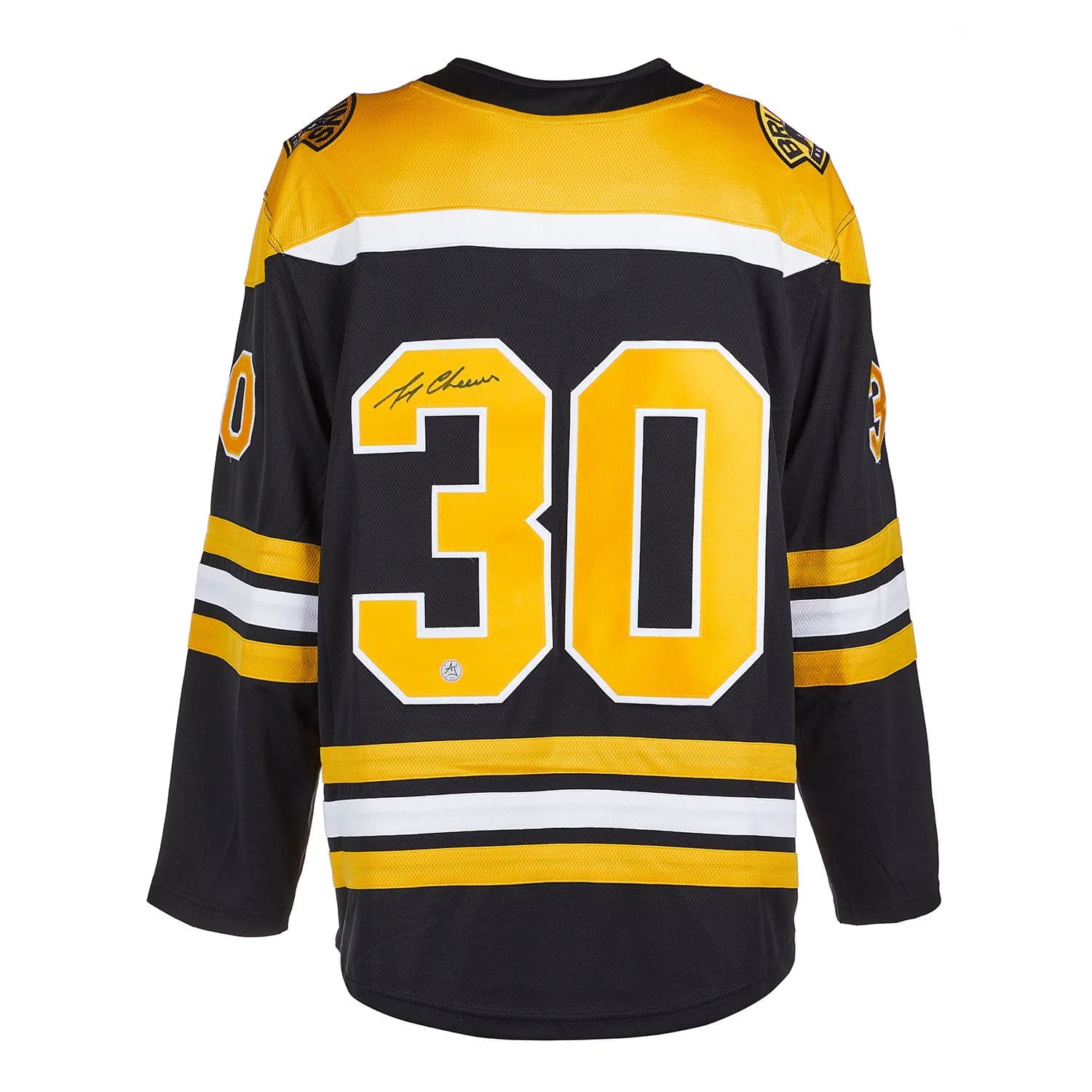 Gerry Cheevers Autographed Boston Bruins Fanatics Breakaway Jersey Gerry Cheevers Jersey breakaway, Boston Bruins, supplier stock photo