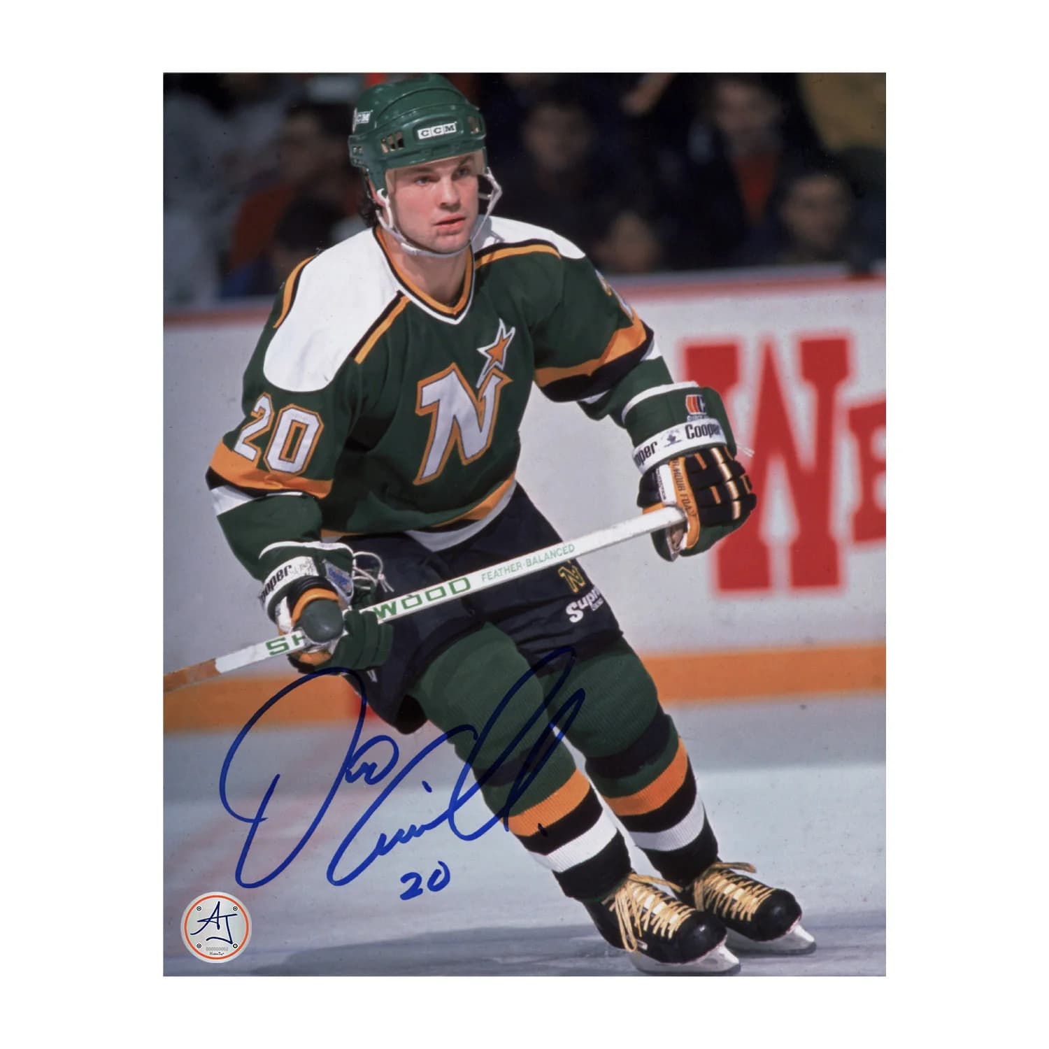 Dino Ciccarelli Autographed Minnesota North Stars Hockey 8x10 Photo Dino Ciccarelli Photo 8x10-minnesota-north-stars-hockey, supplier stock photo