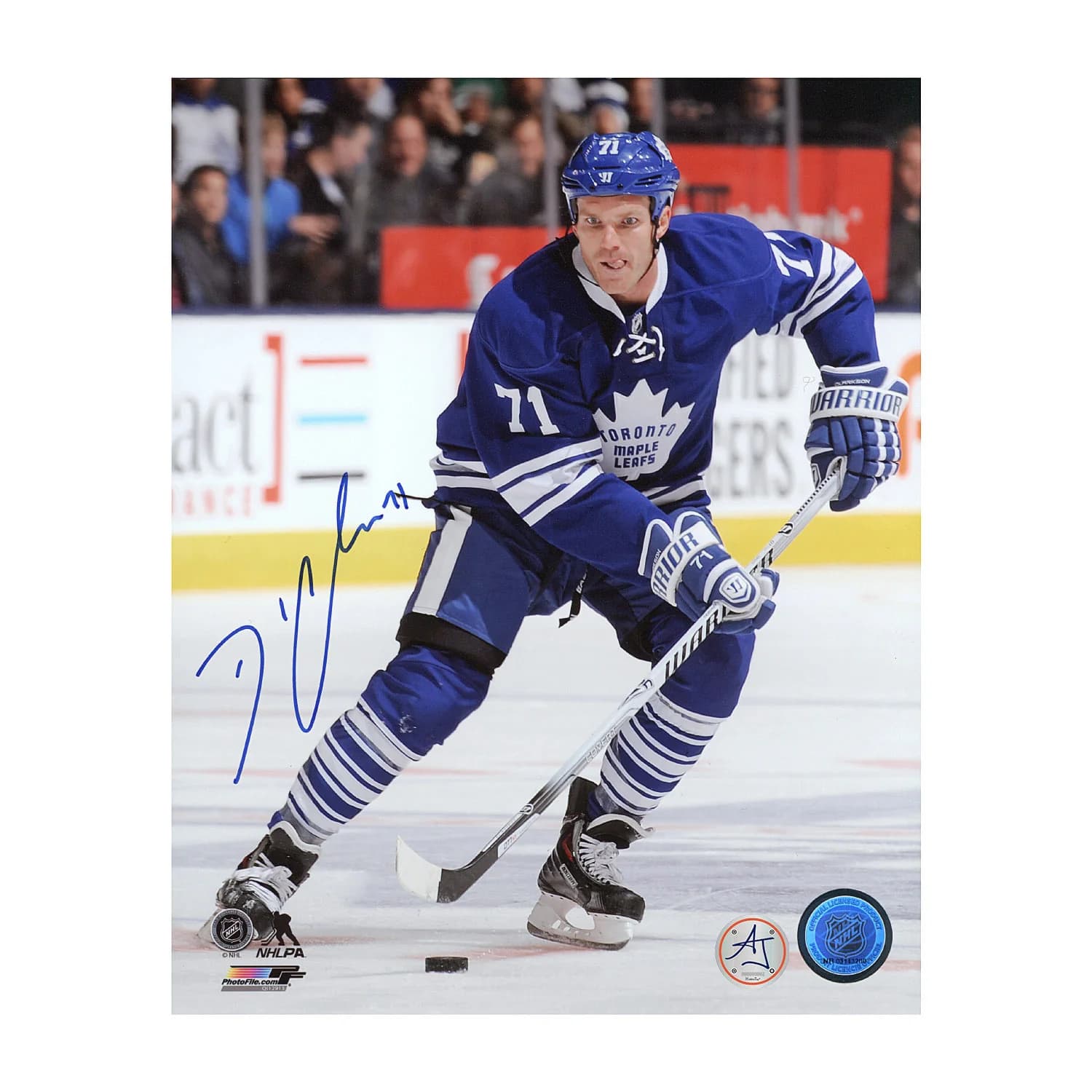 David Clarkson Autographed Toronto Maple Leafs Game Action 8x10 Photo David Clarkson Photo 8x10-game-action, Toronto Maple Leafs, supplier stock photo
