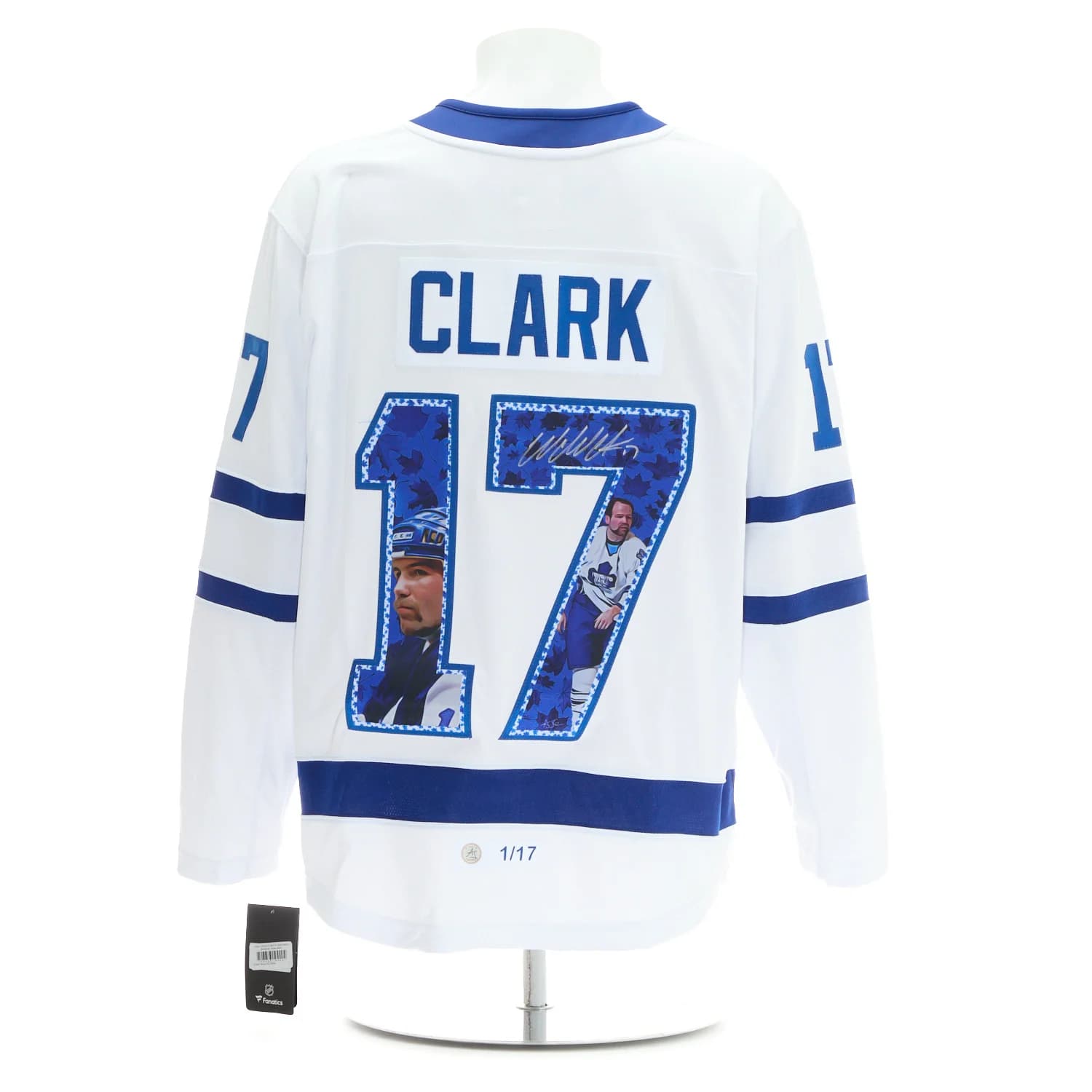 Wendel Clark Signed Toronto Maple Leafs Star Profile Art Jersey #1/17 Wendel Clark Jersey wendel-clark-toronto-maple-leafs-star, Toronto Maple Leafs, supplier stock photo