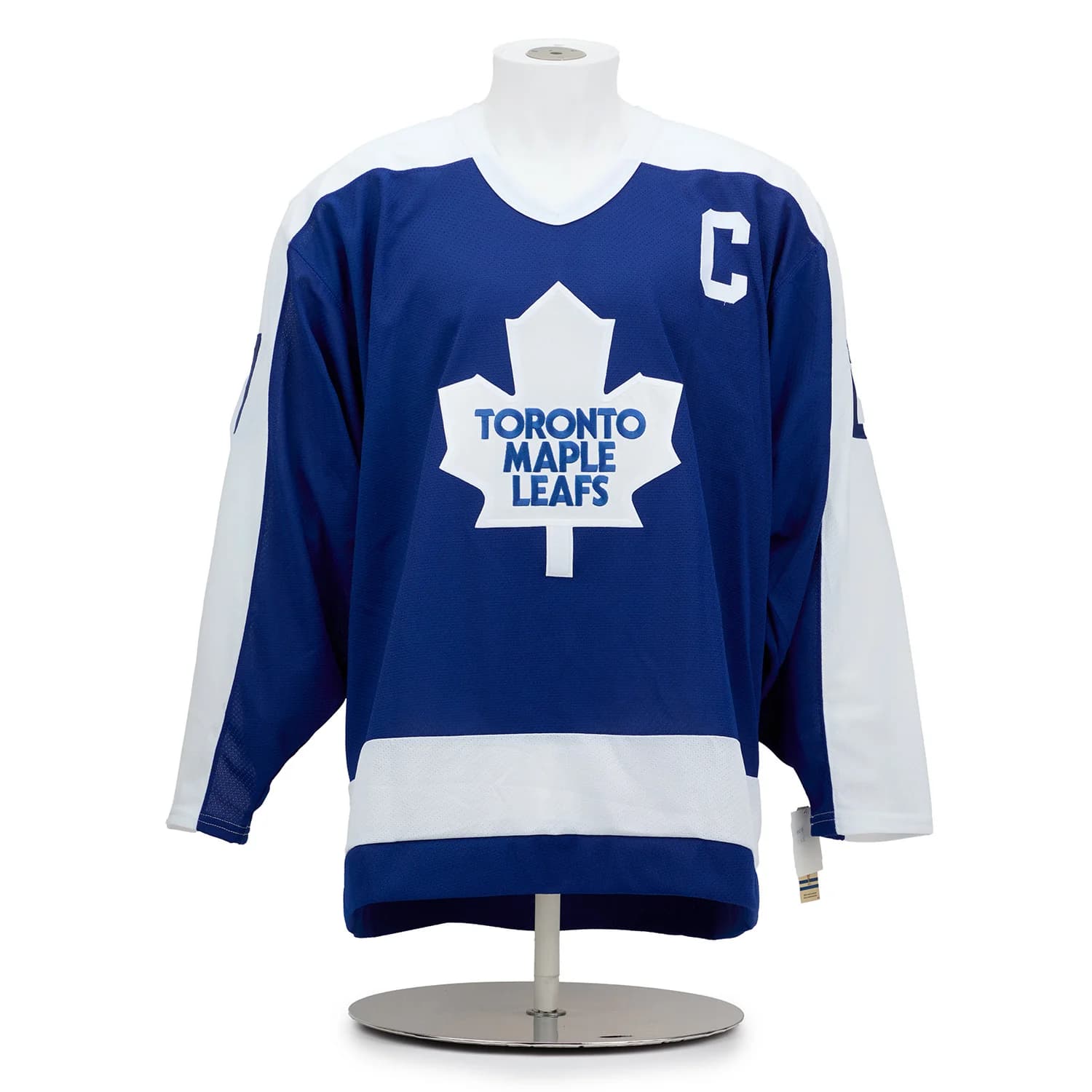 Wendel Clark Autographed Toronto Maple Leafs Vintage CCM Jersey Wendel Clark Jersey wendel-clark-toronto-maple-leafs-vintage, Toronto Maple Leafs, view 2, supplier stock photo
