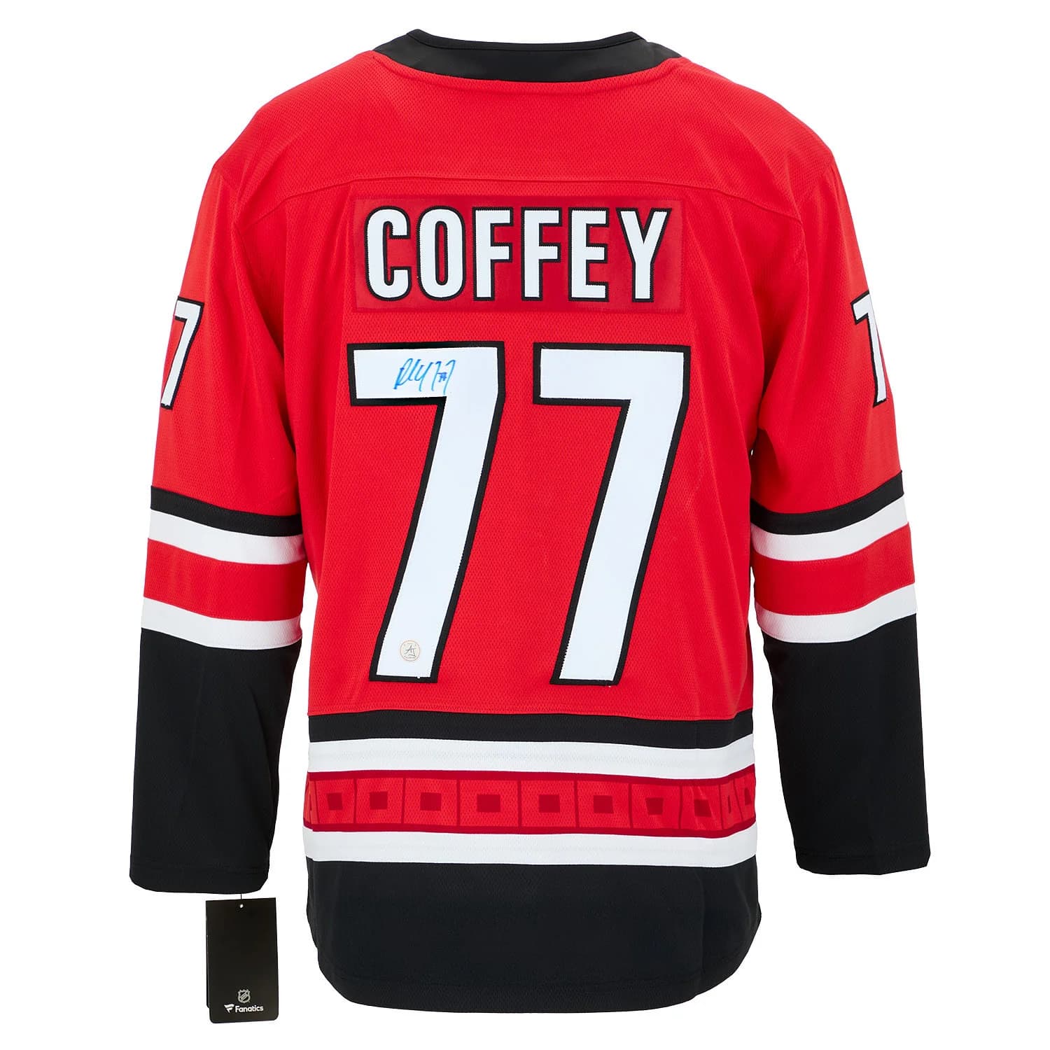 Paul Coffey Autographed Carolina Hurricanes Fanatics Breakaway Jersey Paul Coffey Jersey breakaway, Carolina Hurricanes, supplier stock photo