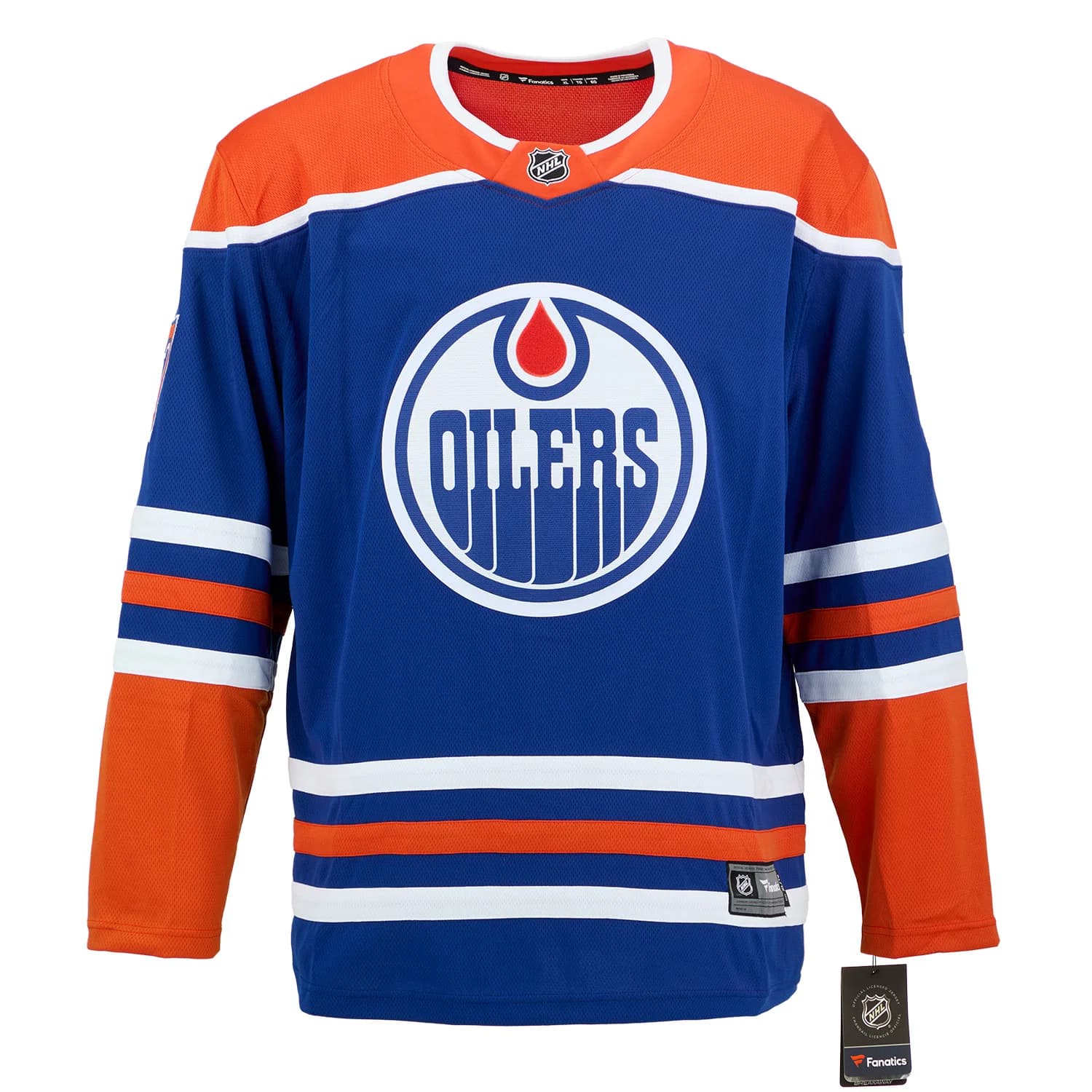 Paul Coffey Autographed Edmonton Oilers Fanatics Breakaway Jersey Paul Coffey Jersey breakaway, Edmonton Oilers, view 2, supplier stock photo