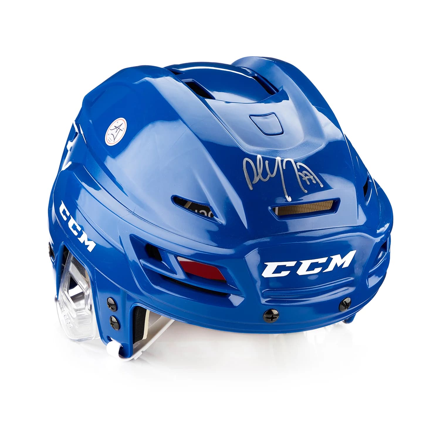 Paul Coffey Autographed Blue CCM Tacks Hockey Helmet Paul Coffey Helmet blue-ccm-tacks-hockey, supplier stock photo