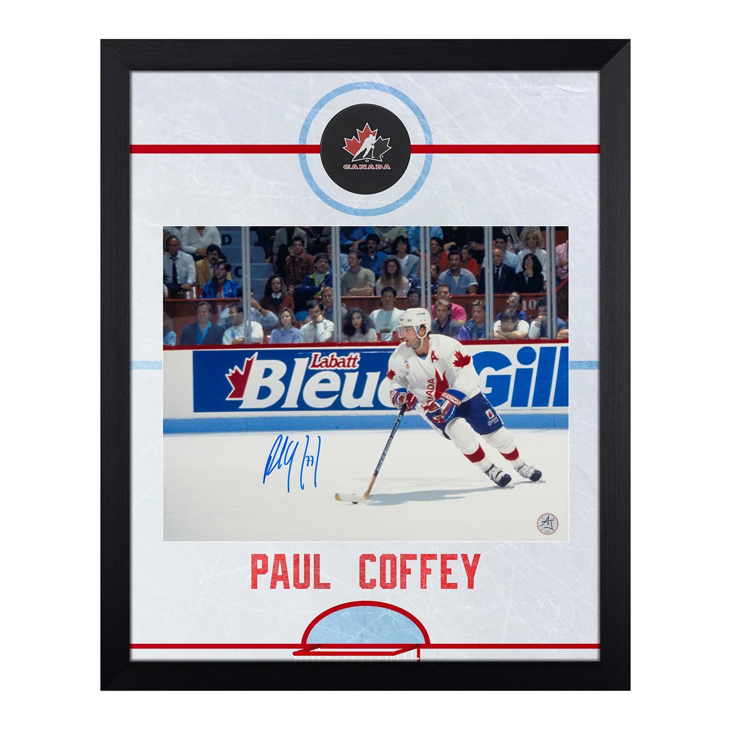 Paul Coffey Signed Team Canada Graphic Rink 19x23 Frame Paul Coffey Other 19x23-team-canada-graphic-rink-frame, supplier stock photo