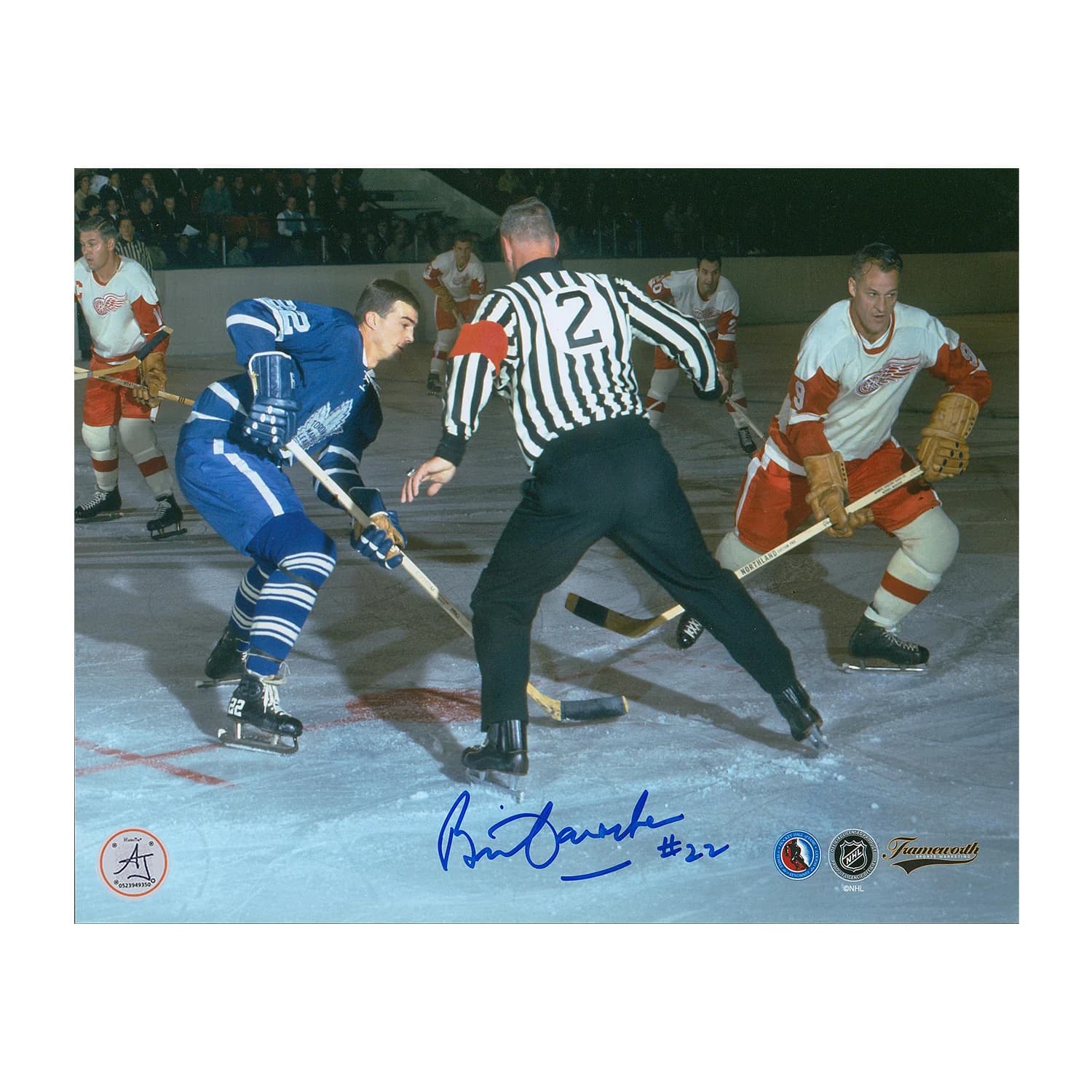 Brian Conacher Autographed Toronto Maple Leafs Hockey 8x10 Photo Brian Conacher Photo 8x10-hockey, Toronto Maple Leafs, supplier stock photo